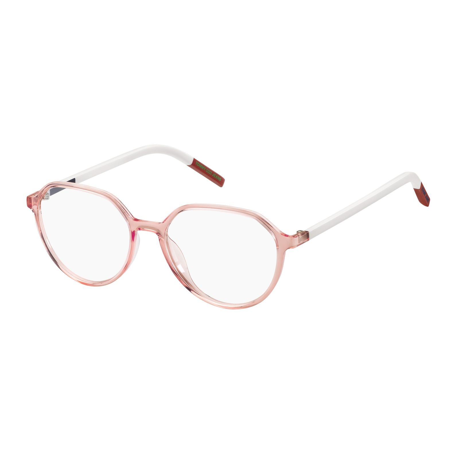 Armacao De Oculos Tommy Jeans Tj0011 35j 50 Rosa Translucido