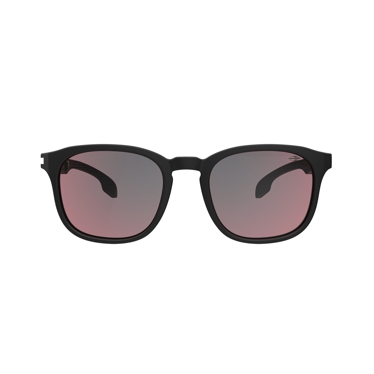 Oculos Solar Infantil Mormaii Vancouver Nxt M0137a85ab Preto Fosco Lente Vermelho Espelhada Preto 2