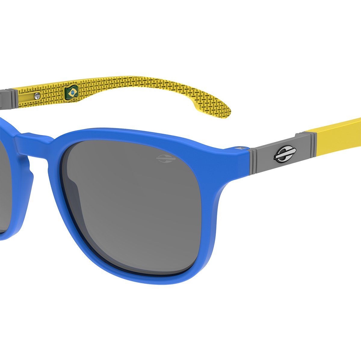 Oculos Solar Infantil Mormaii Vancouver Nxt M0137kd901 Azul Fosco Lente Cinza Azul 3