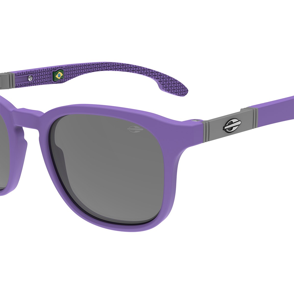 Oculos Solar Infantil Mormaii Vancouver Nxt M0137ca301 Violeta Fosco Lente Cinza Roxo 3