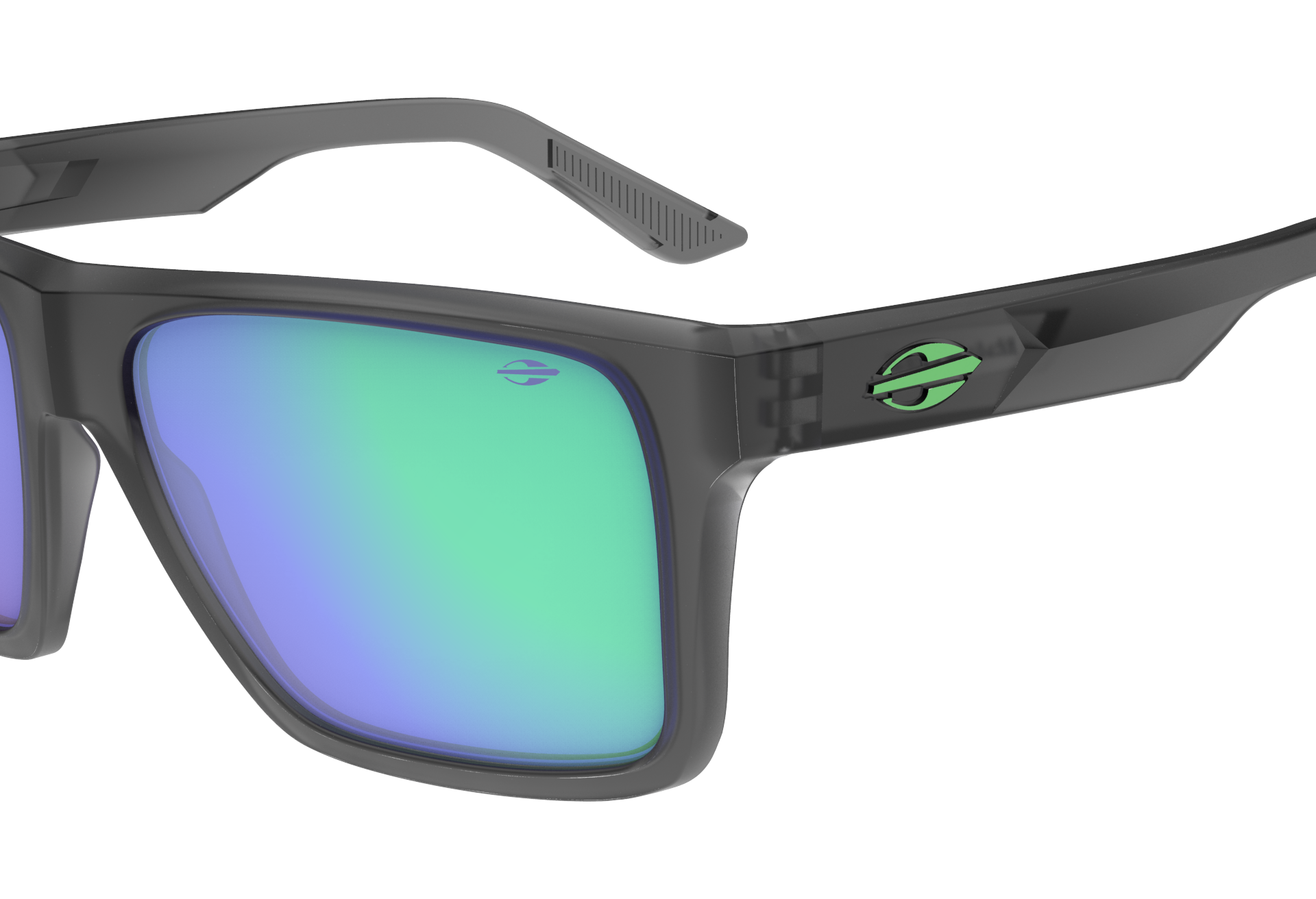 Oculos Solar Mormaii San Diego 2 M0135d6385 Fume Fosco Lente Verde Espelhada Multicores 3
