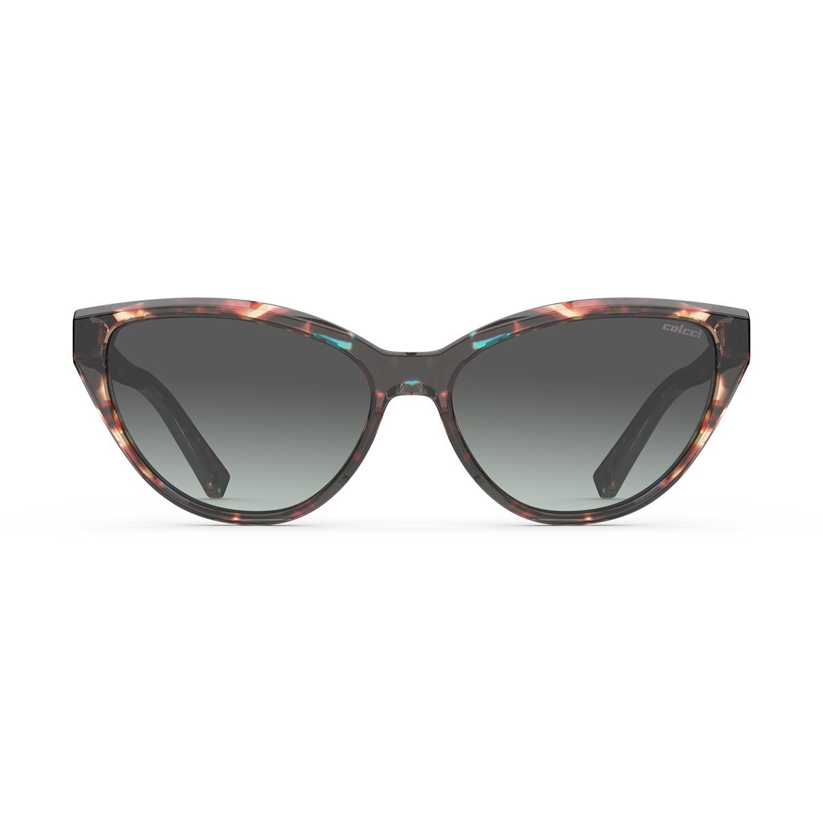 Oculos Solar Infantil Colcci Nathi Fun C0189fg1a9 Azul Brilho Demi Lente Cinza Degrade Azul 2