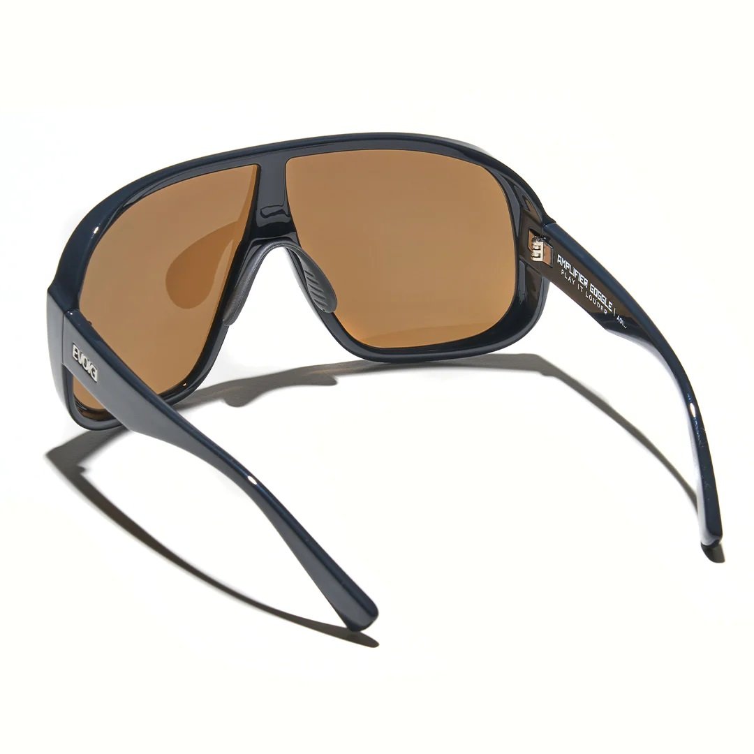 Oculos Solar Evoke Amplifier Goggle A01 Preto Brilho Lente Marrom Preto 3