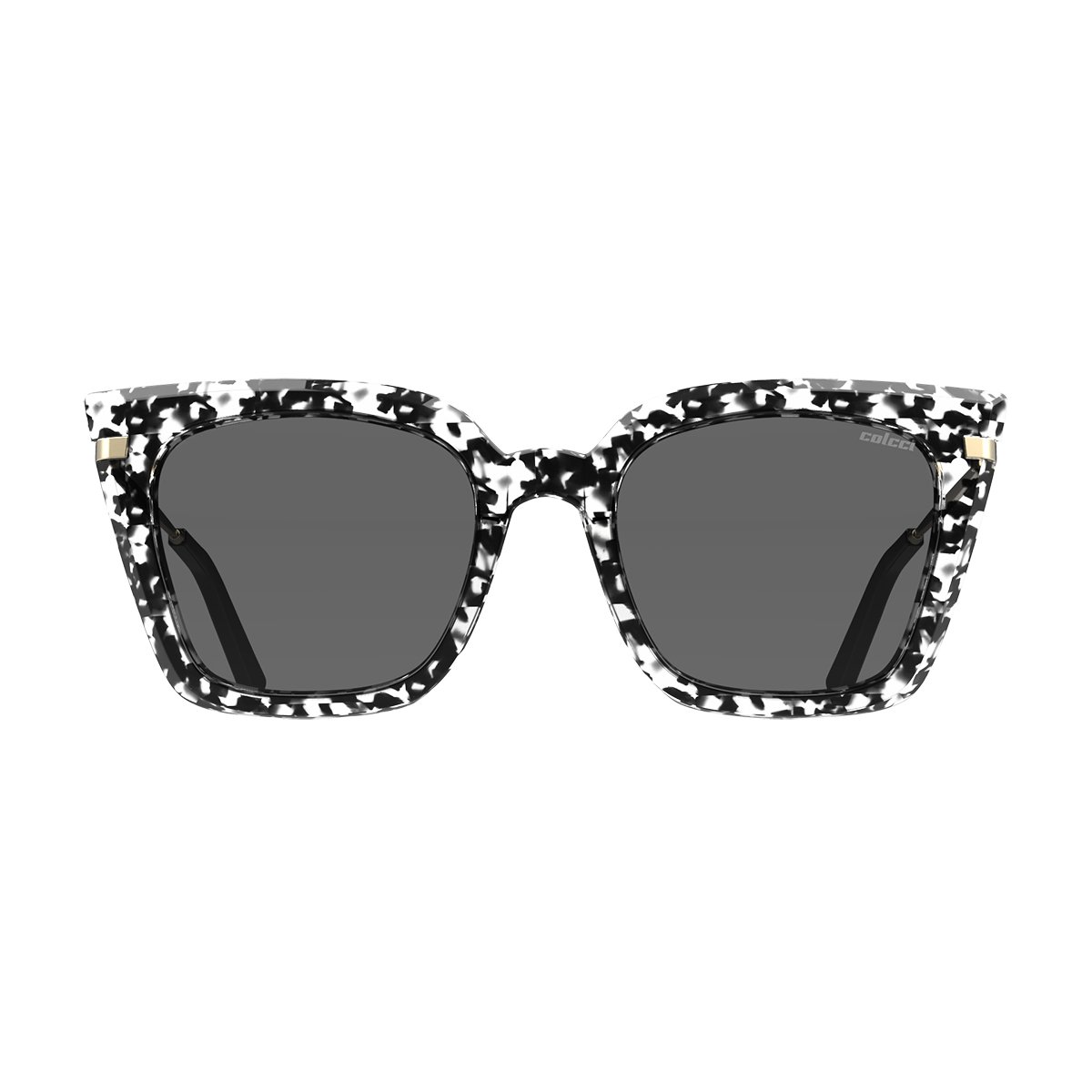 Oculos Solar Colcci Dani C0169f6701 Preto Brilho Demi Lente Cinza Preto 2
