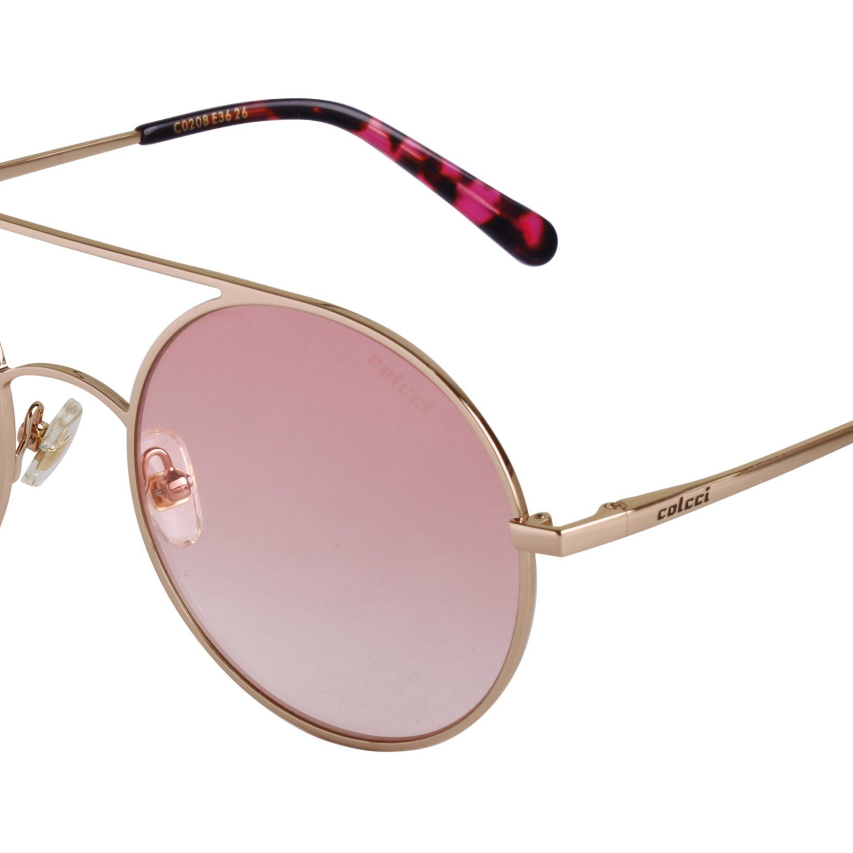 Oculos Solar Colcci C0208e3626 Rose Brilho Lente Rosa Rosa 3