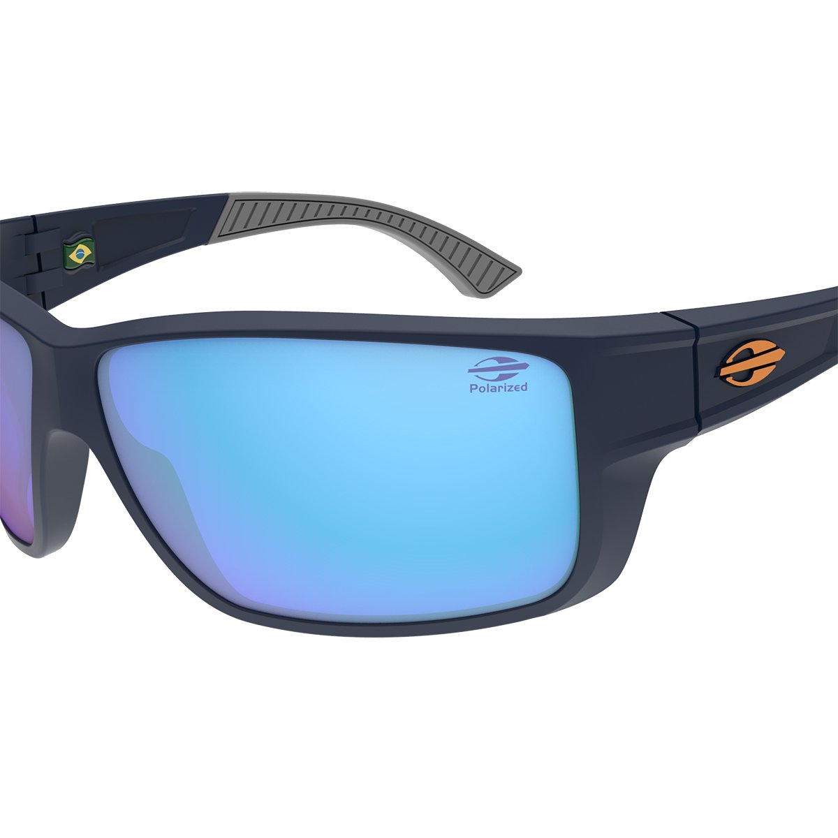 Oculos Solar Infantil Mormaii Joaca 3 Nxt M0076k4683 Azul Fosco Lente Azul Espelhada Azul 3