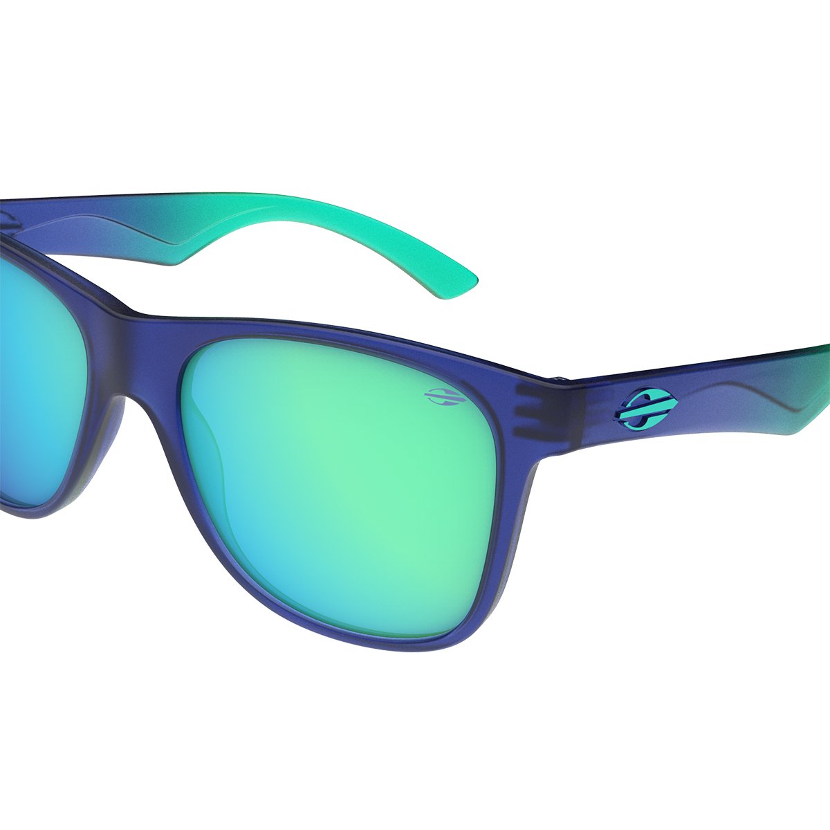 Oculos Solar Mormaii Milao Ng M0132ke685 Azul Fosco Lente Verde Espelhada Azul 3