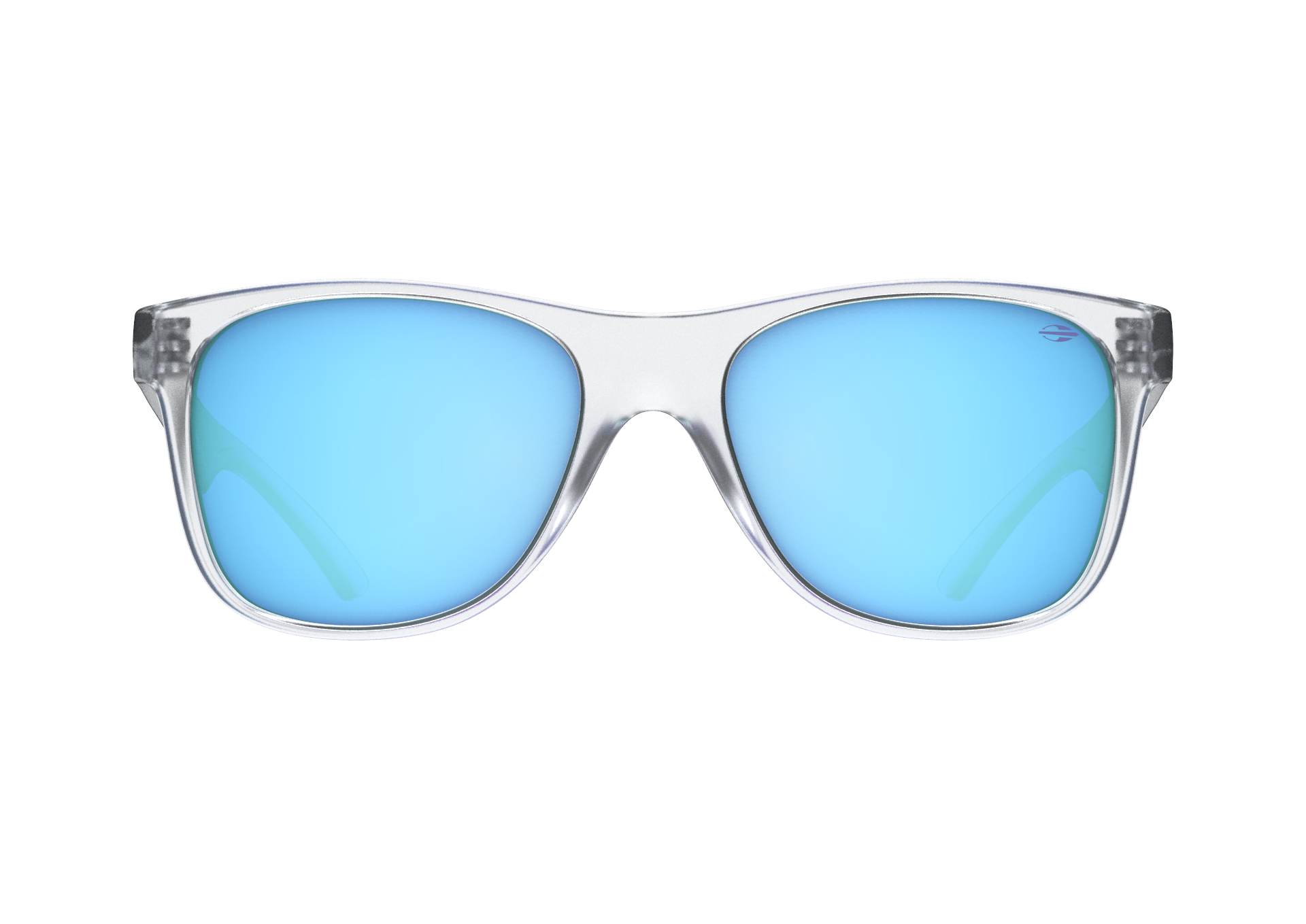 Oculos Solar Mormaii Milao Ng M0132dn697 Transparente Fosco Lente Azul Espelhada Azul 2