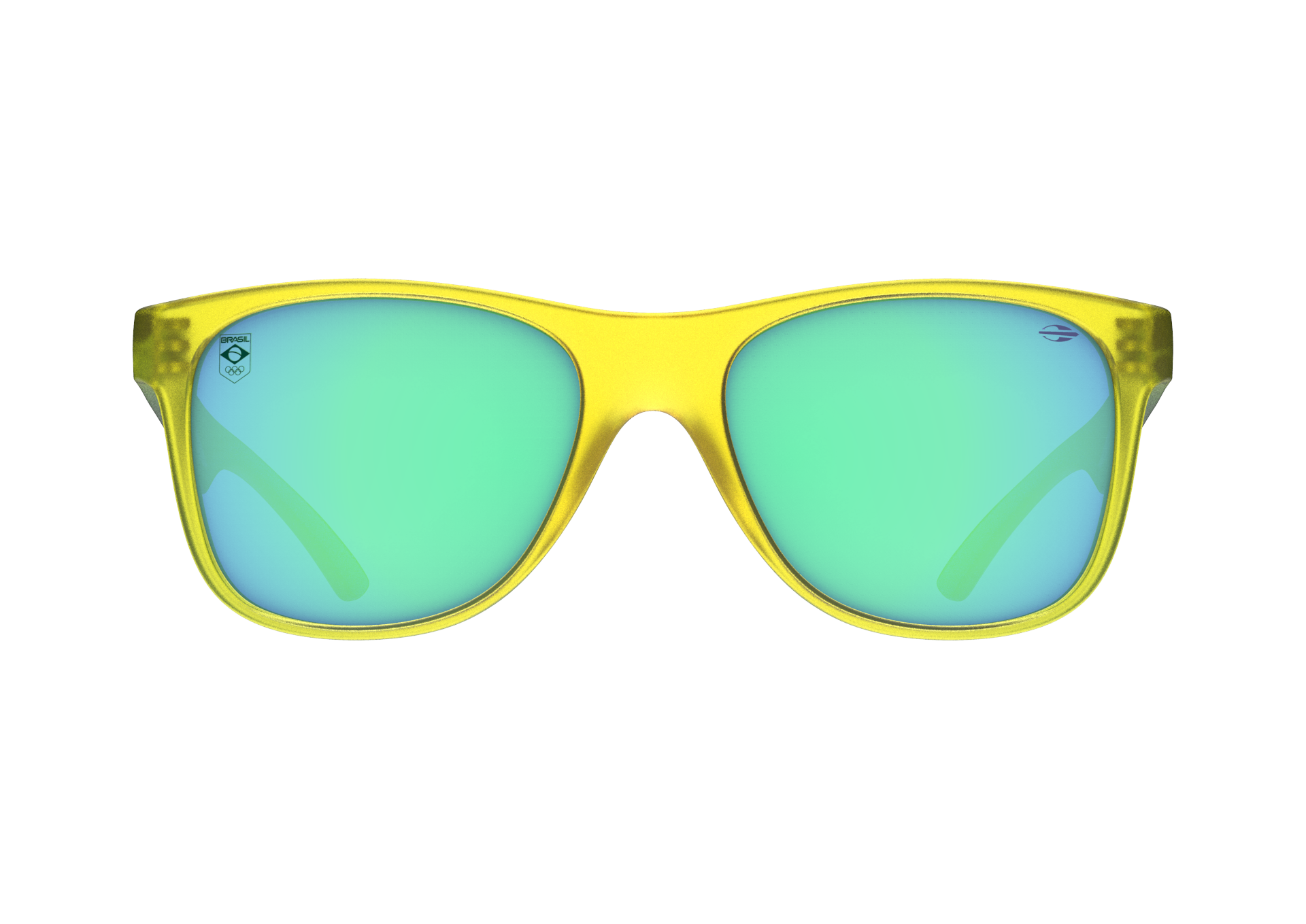 Oculos Solar Mormaii Milao Ng M0132j9585 Amarelo Translucido Lente Verde Espelhada Amarelo 2