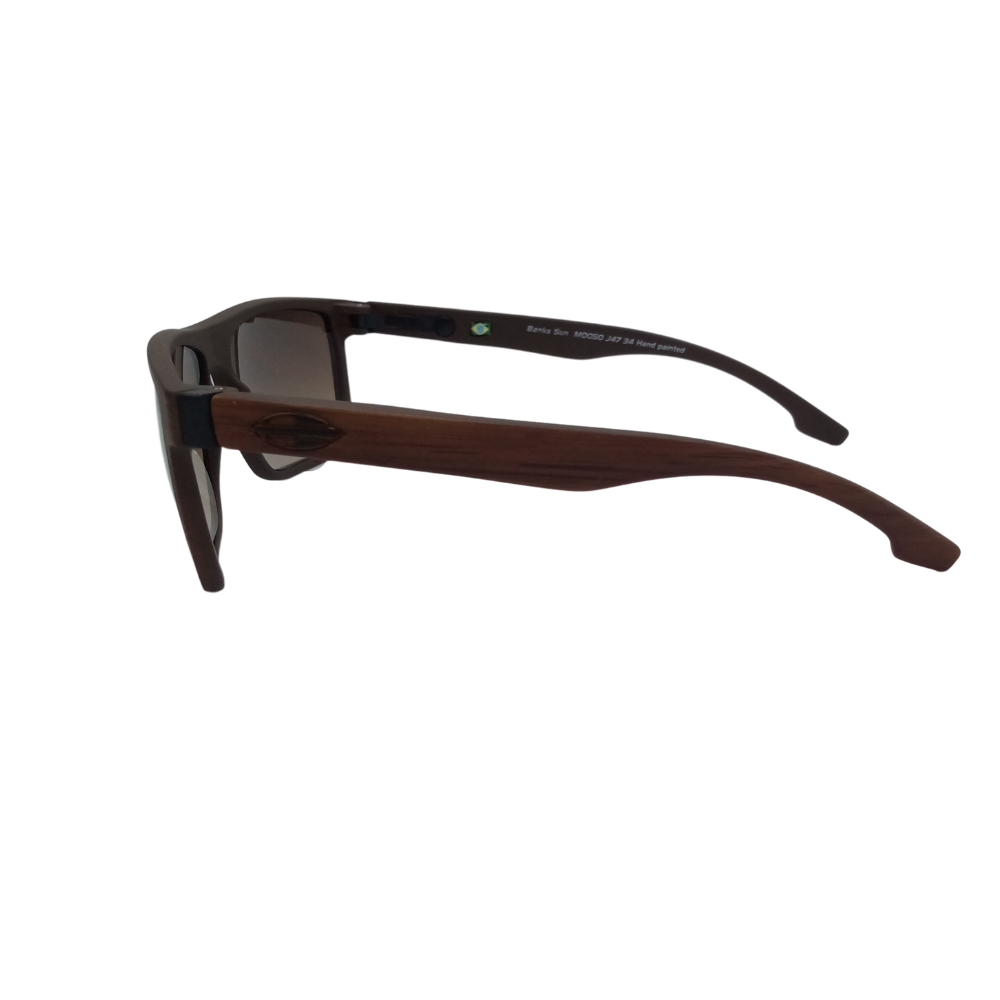 Oculos Solar Mormaii Banks M0050j4734 Marrom Madeira Marrom 3