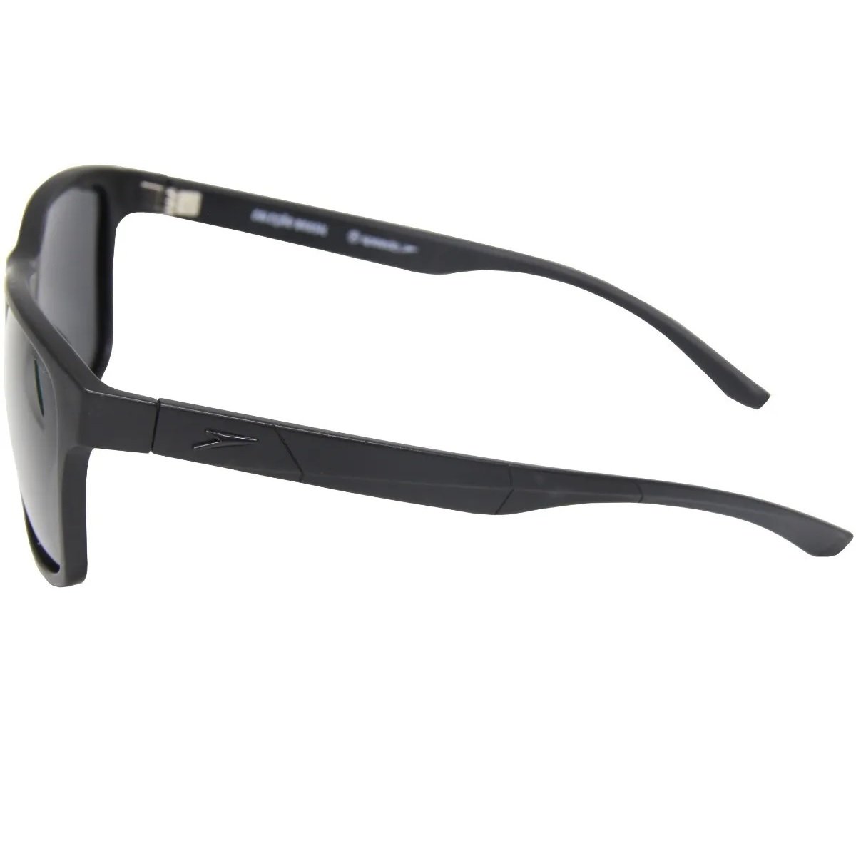 Oculos Solar Speedo Countach Br01 Preto Fosco Lente Verde Polarizada Preto 3