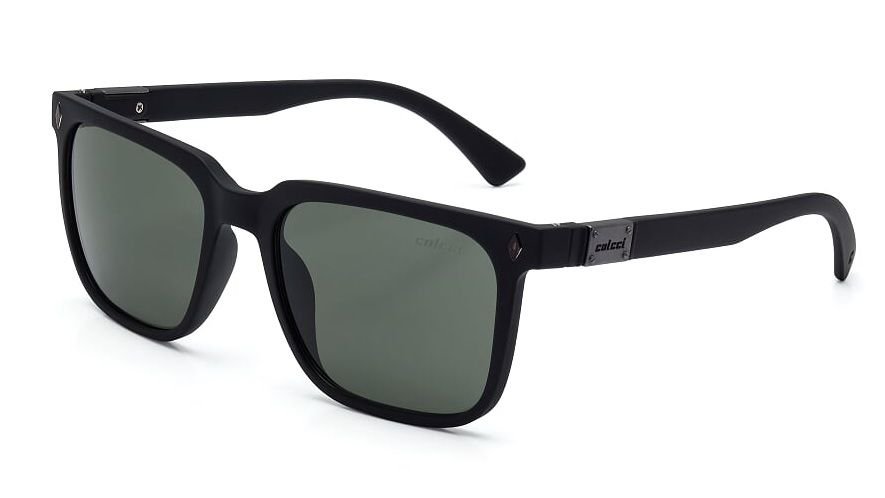 Oculos Solar Colcci Ark C0081a1471 Preto Fosco Lente Verde G15