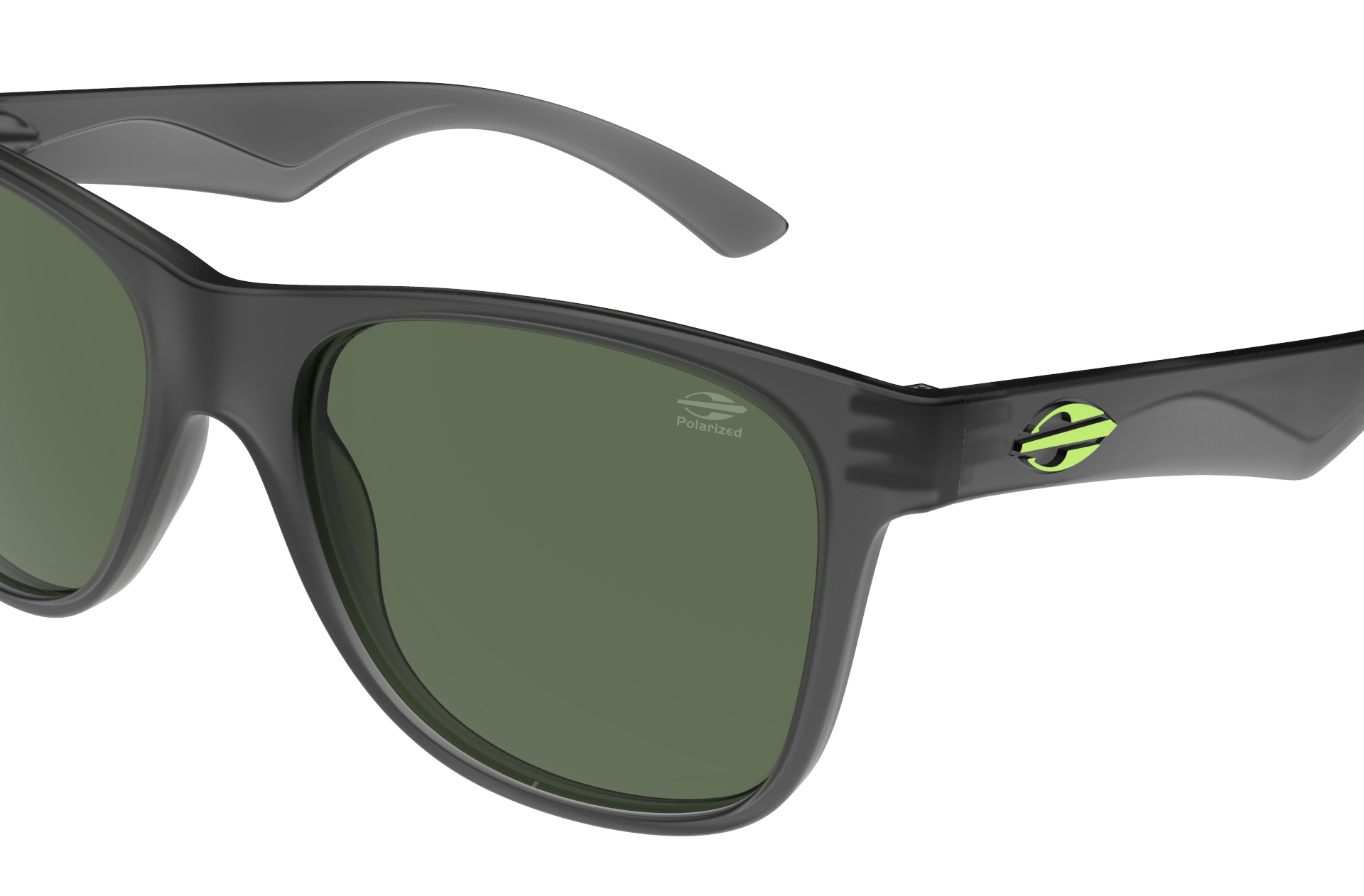 Oculos Solar Mormaii Milao Ng M0132d5989 Fume Fosco Lente Verde Polarizada Cinza 3