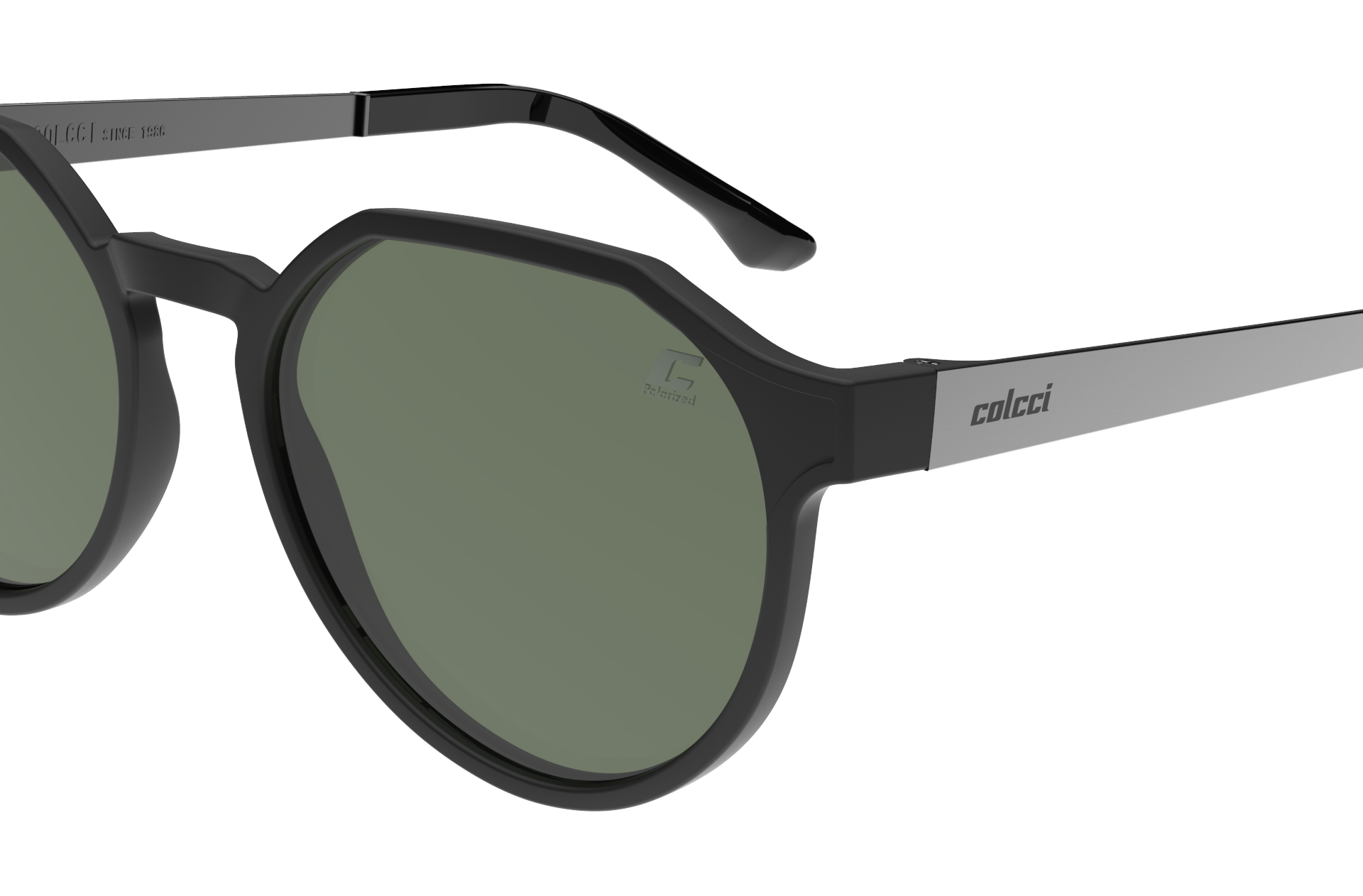 Oculos Solar Colcci Noa C0185aeh89 Preto Fosco Lente Verde Polarizada Preto 3