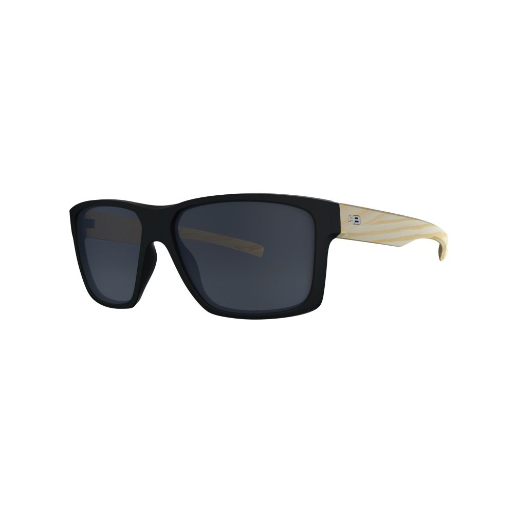 Oculos Solar Hb Freak 10100440261032 Preto Fosco Lente Cinza Polarizada