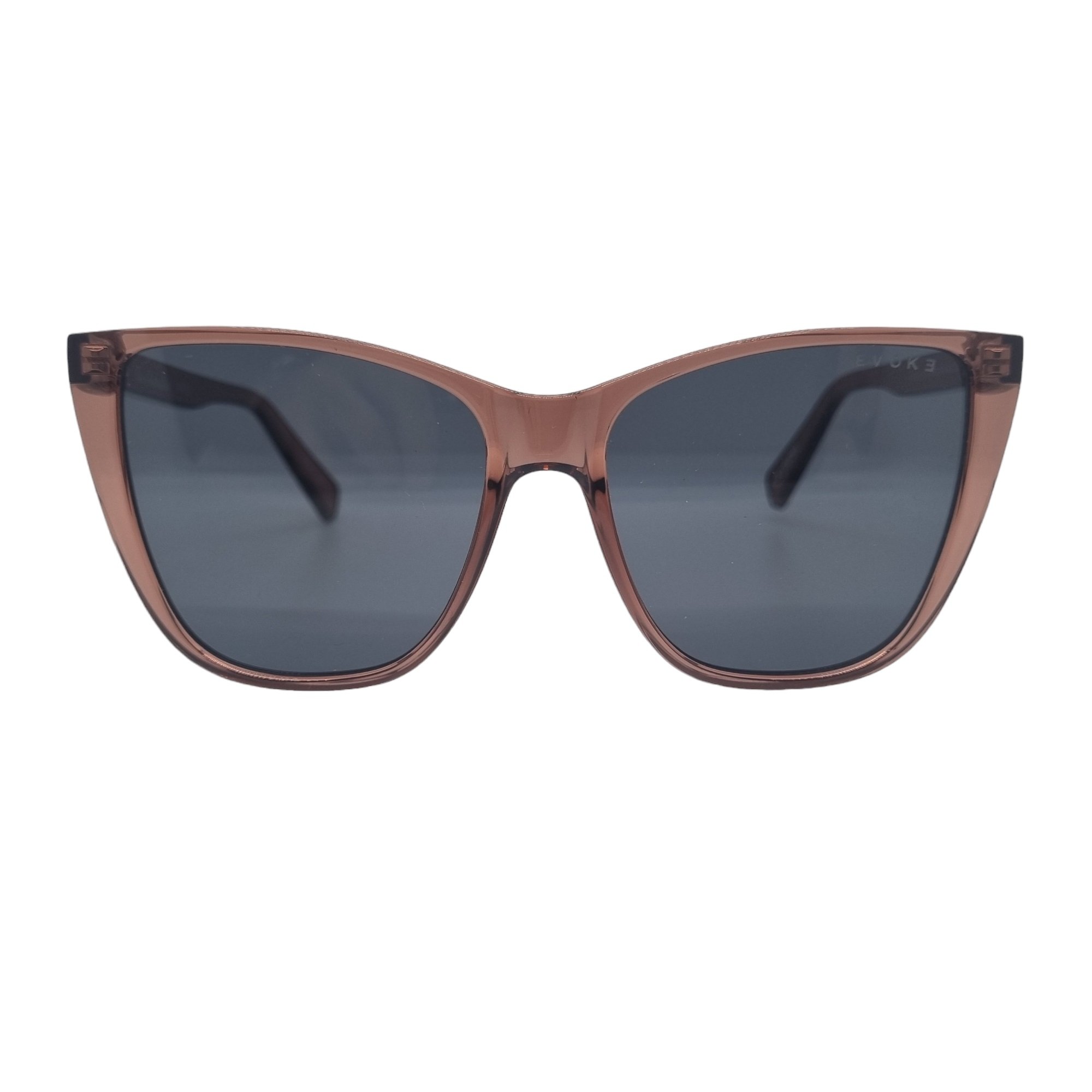 Oculos Solar Evoke New The Godmother Brk02 Marrom Translucido Lente Cinza Marrom 2