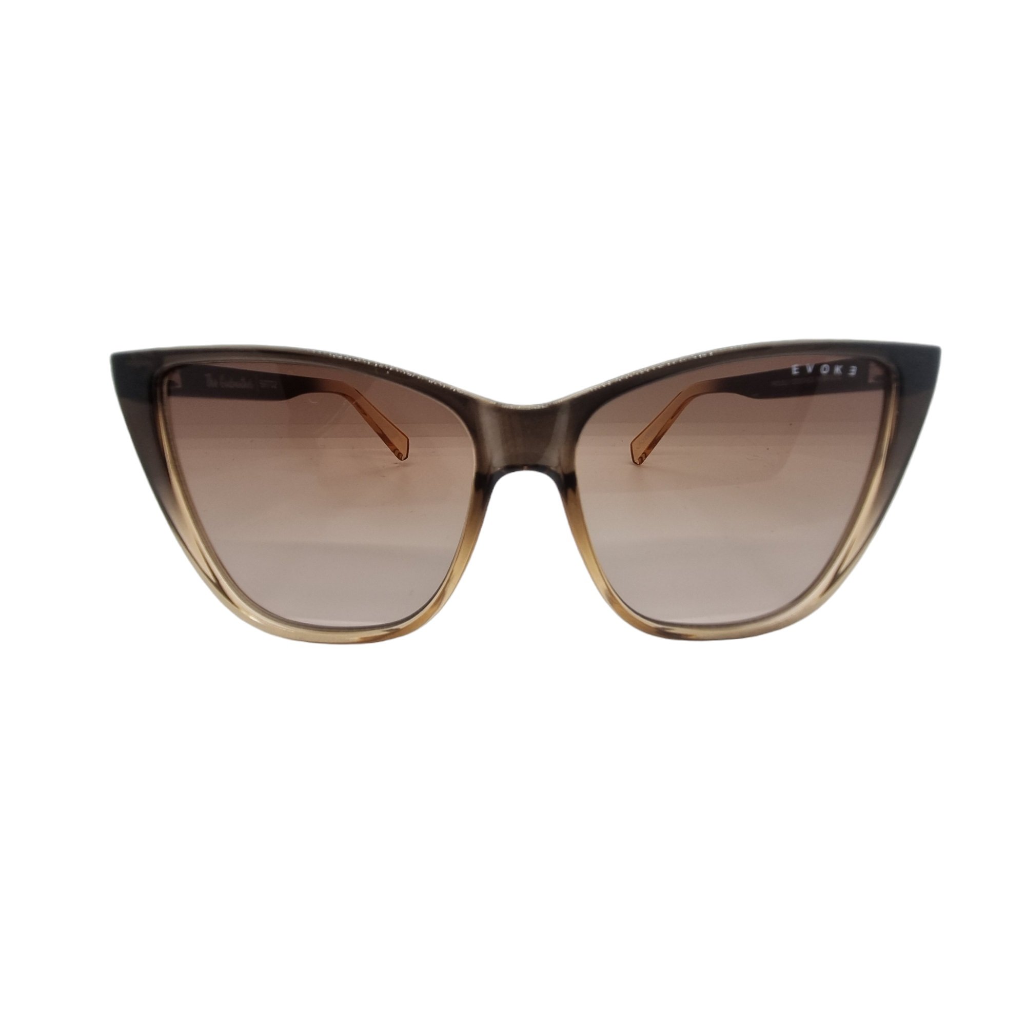 Oculos Solar Evoke New The Godmother Brt02 Marrom Translucido Degrade Lente Marrom Degrade Marrom 2