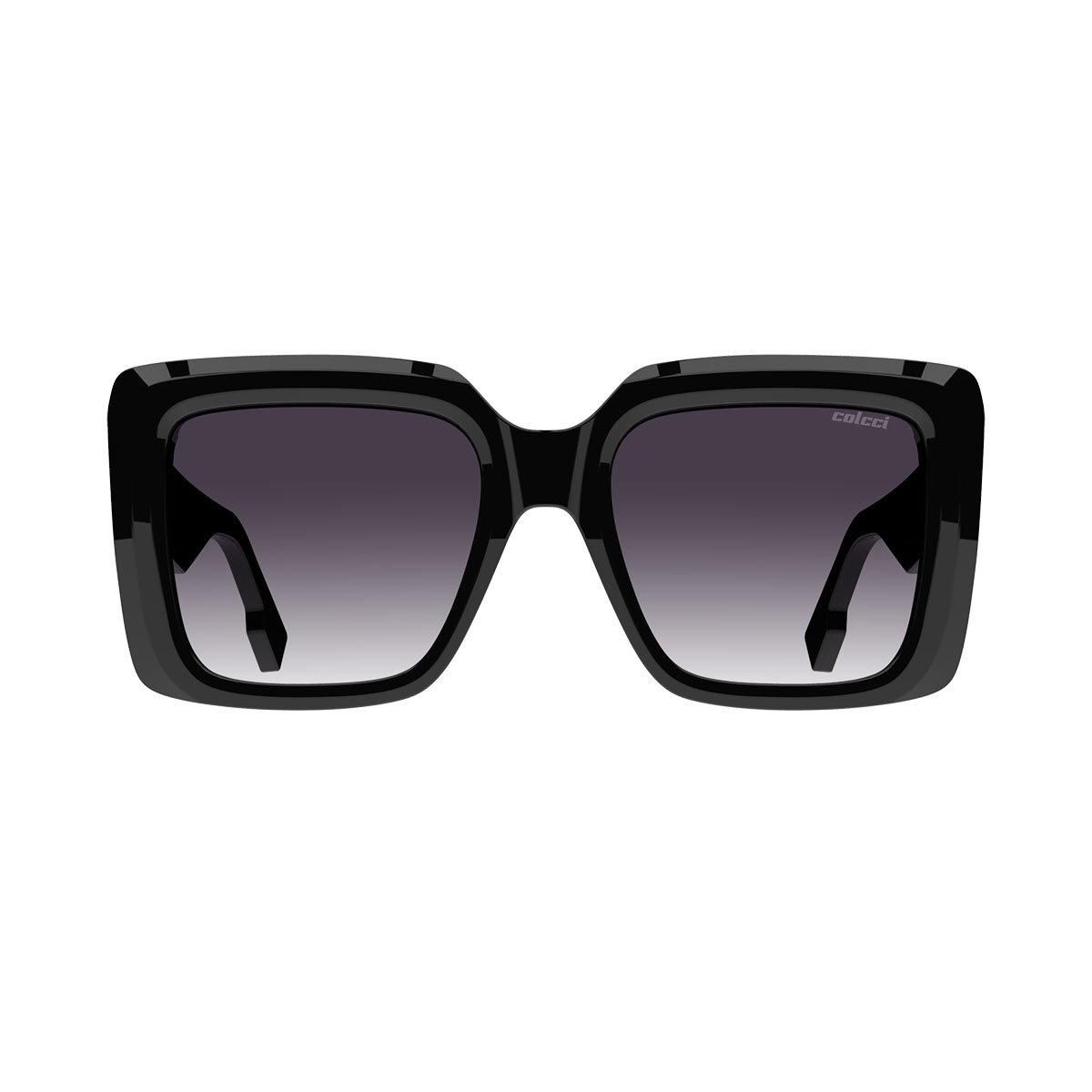 Oculos Solar Colcci Sabrina C0254a0233 Preto Brilho Lente Cinza Degrade cat1 Preto 2