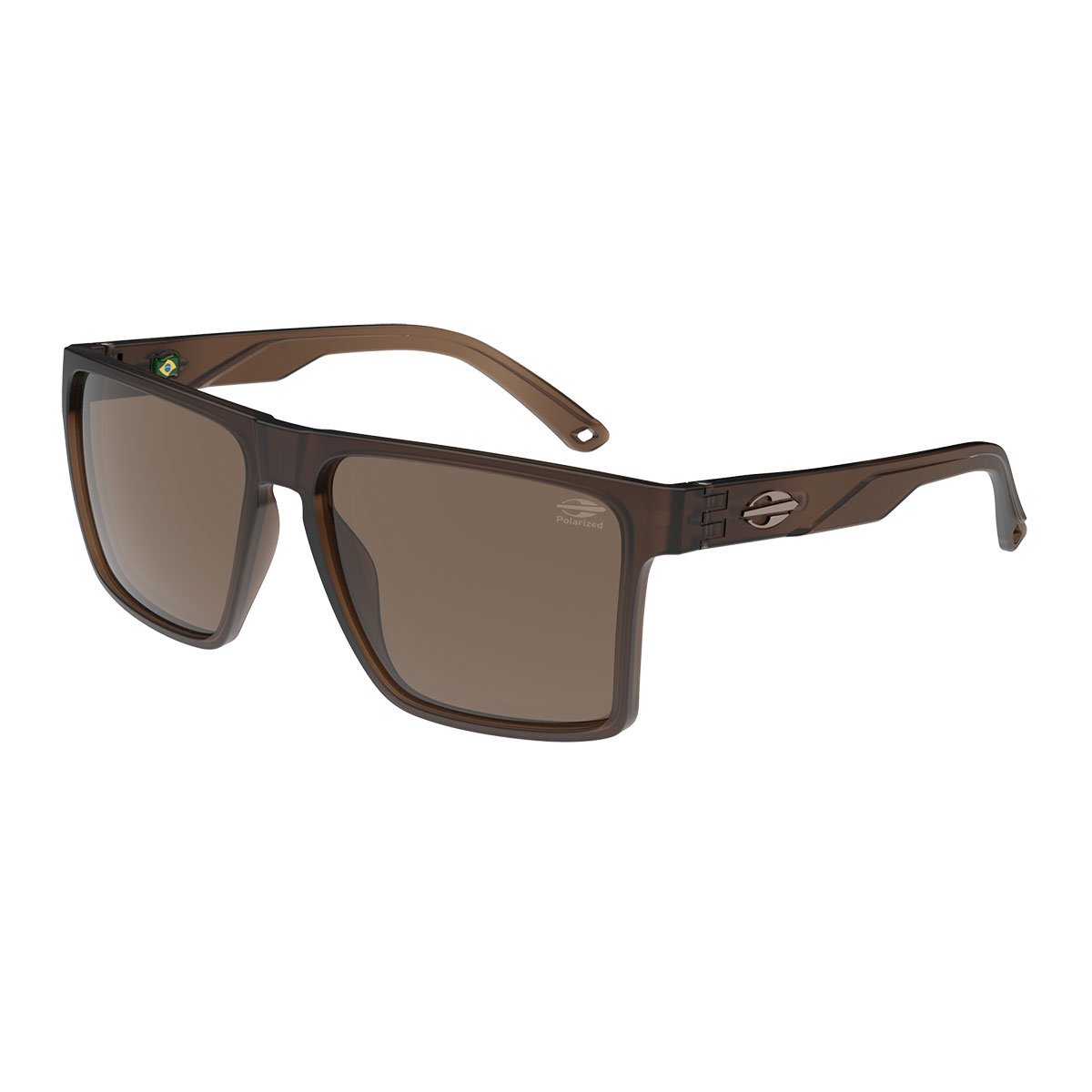 Oculos Solar Mormaii Taipei M0175f0881 Marrom Fosco Degrade Lente