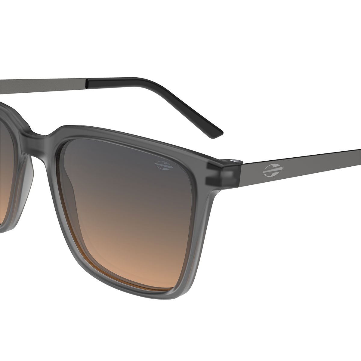 Oculos Solar Mormaii Frankfurt M0174d1321 Fume Fosco Lente Azul Degrade Cinza 3
