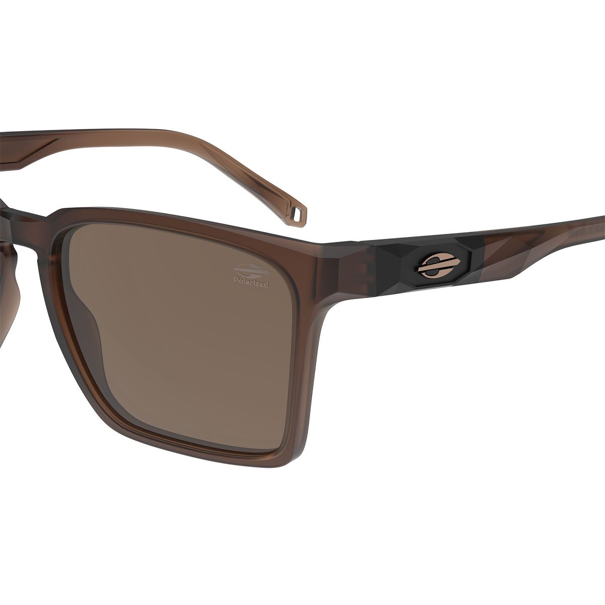 Oculos Solar Mormaii Budapeste M0173j0736 Marrom Translucido Lente Marrom Polarizada Marrom 3