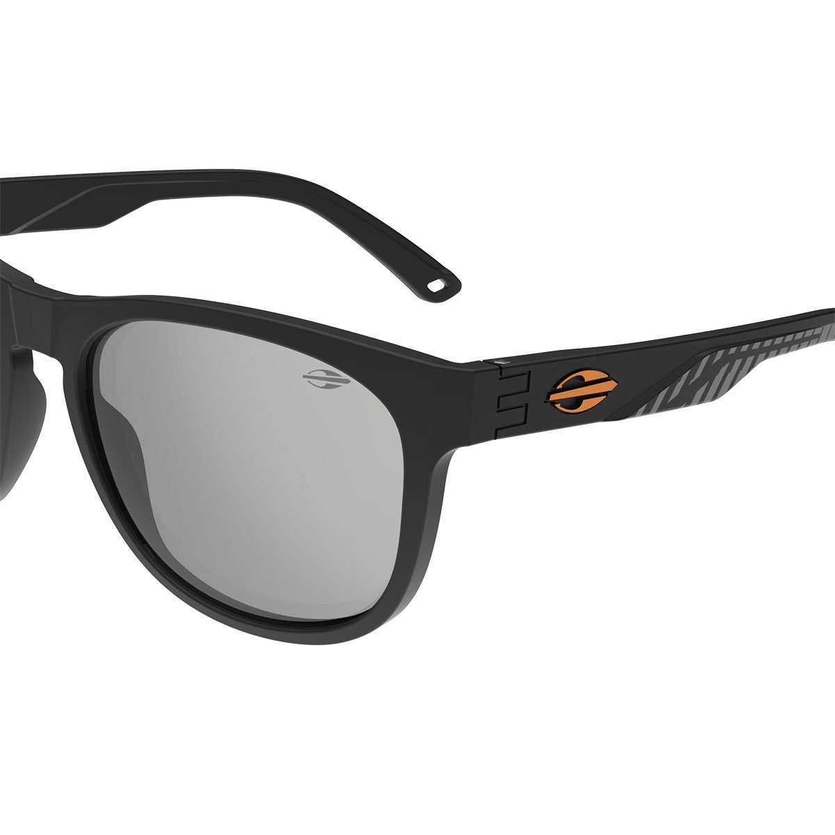 Oculos Solar Mormaii Taipei M0175apj09 Preto Fosco Lente Cinza Espelhada Preto 3
