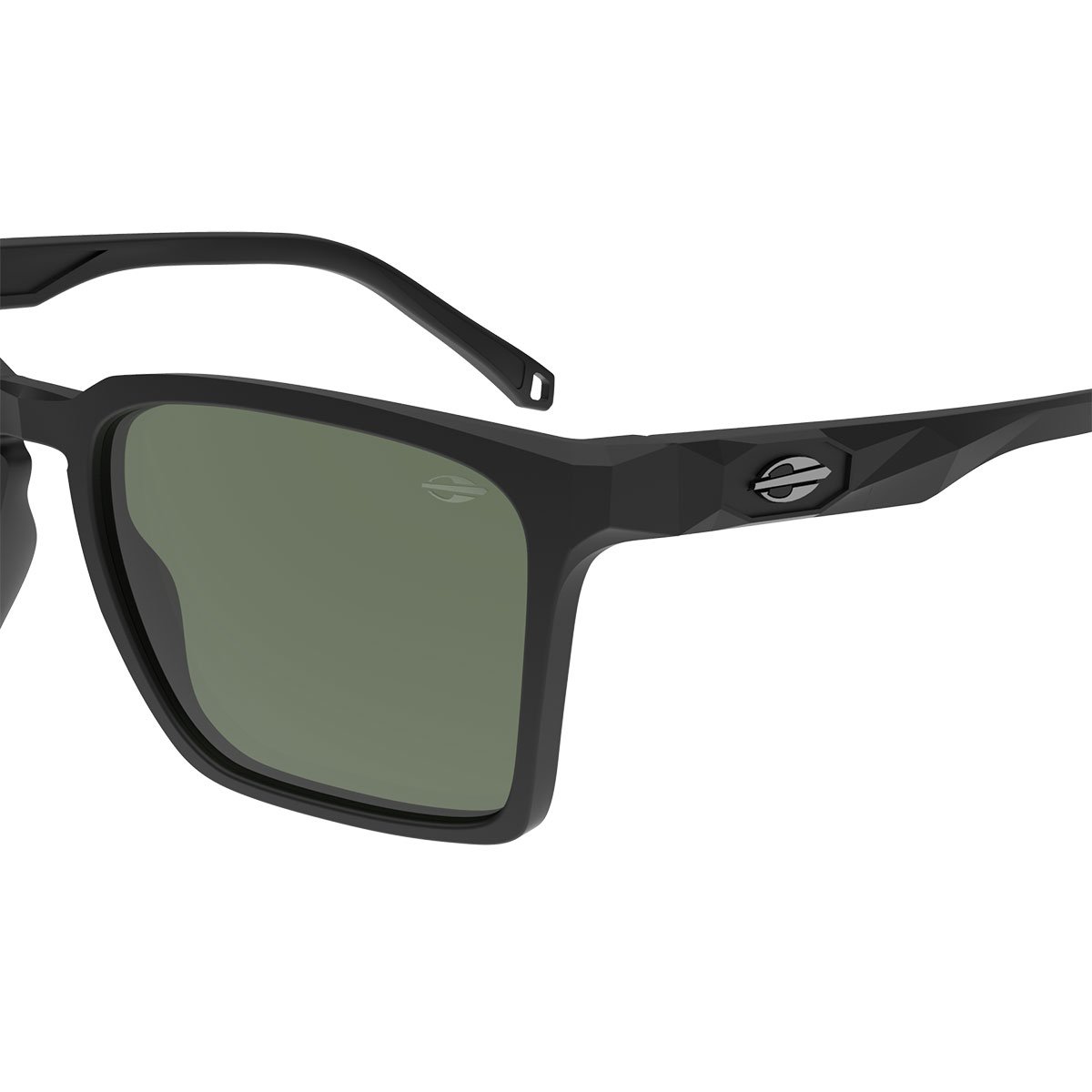 Oculos Solar Mormaii Budapeste M0173a1471 Preto Fosco Lente Verde Preto 3