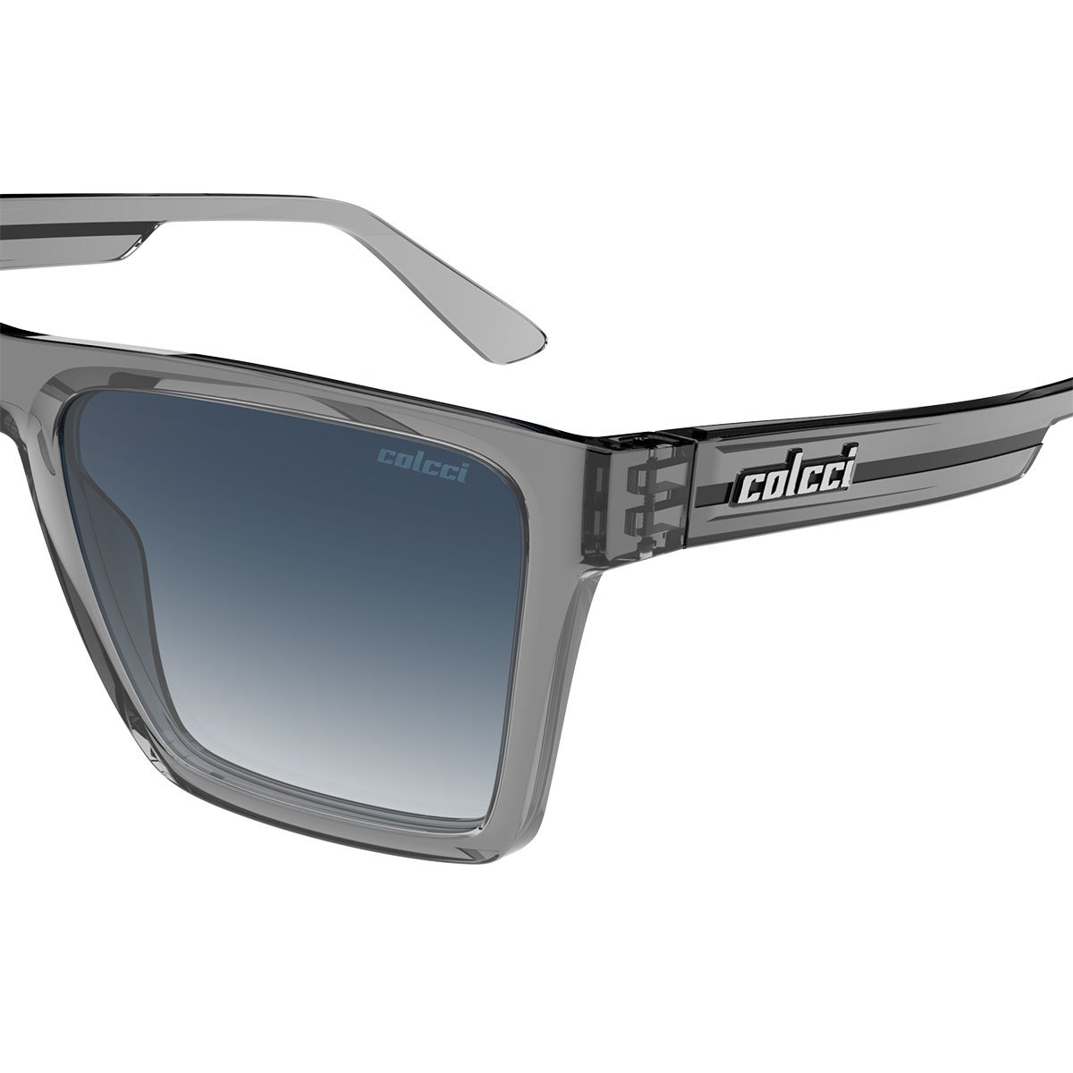 Oculos Solar Colcci Paul 2 C0265d4986 Fume Translucido Lente Azul Degrade Cinza/Fumê 3
