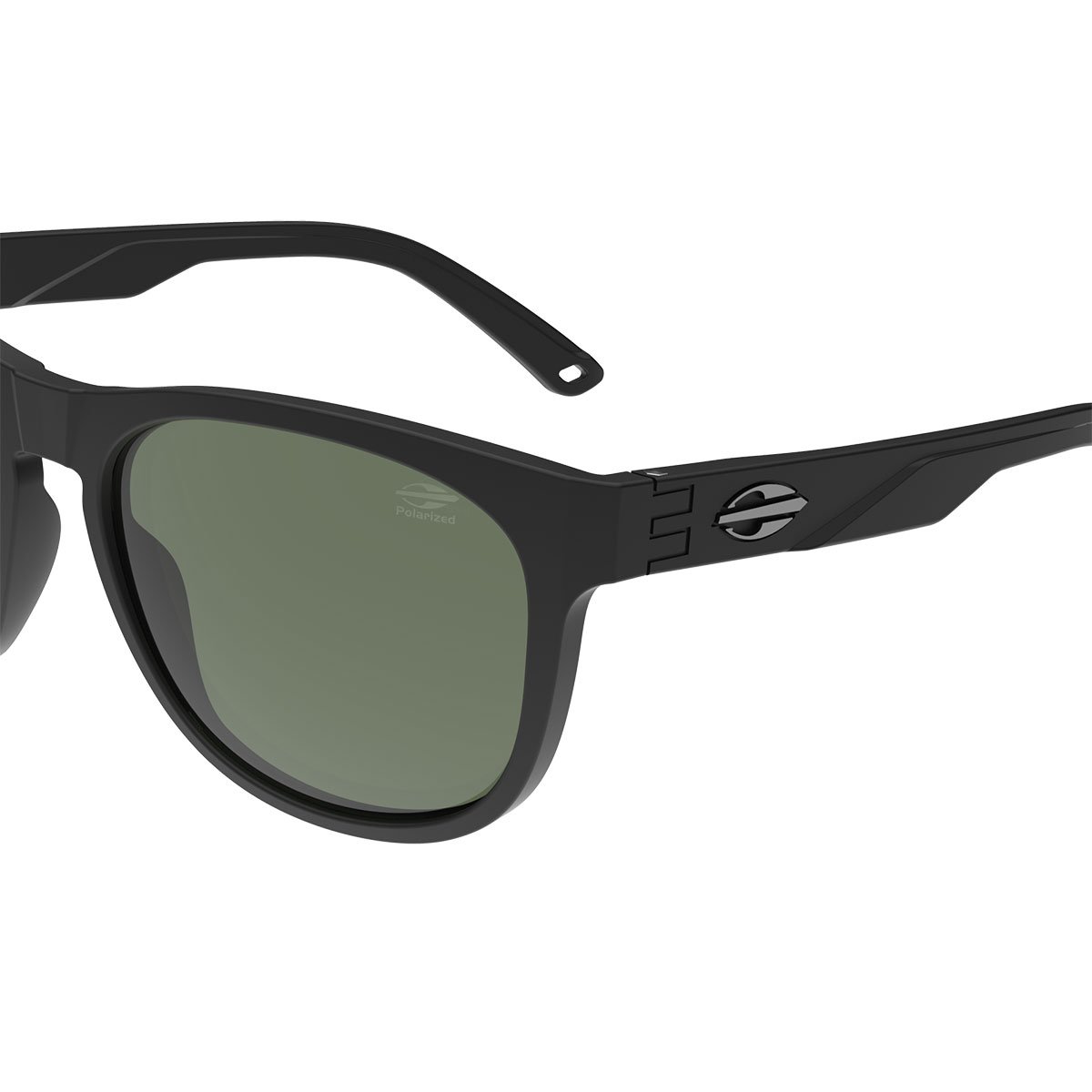 Oculos Solar Mormaii Taipei M0175a1489 Preto Fosco Lente Verde Polarizada Preto 3