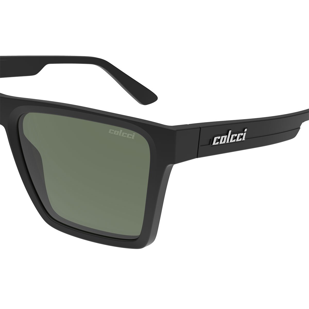 Oculos Solar Colcci Paul 2 C0265a1471 Preto Fosco Lente Verde Preto 3