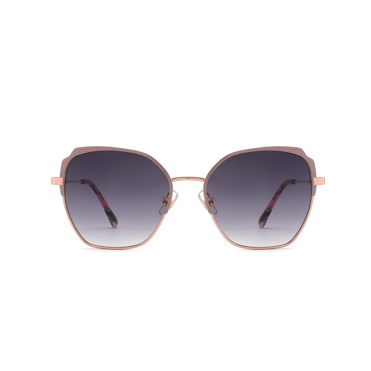 Oculos Solar Colcci C0258e3733 Rose Brilho Lente Cinza Degrade Rosé 2