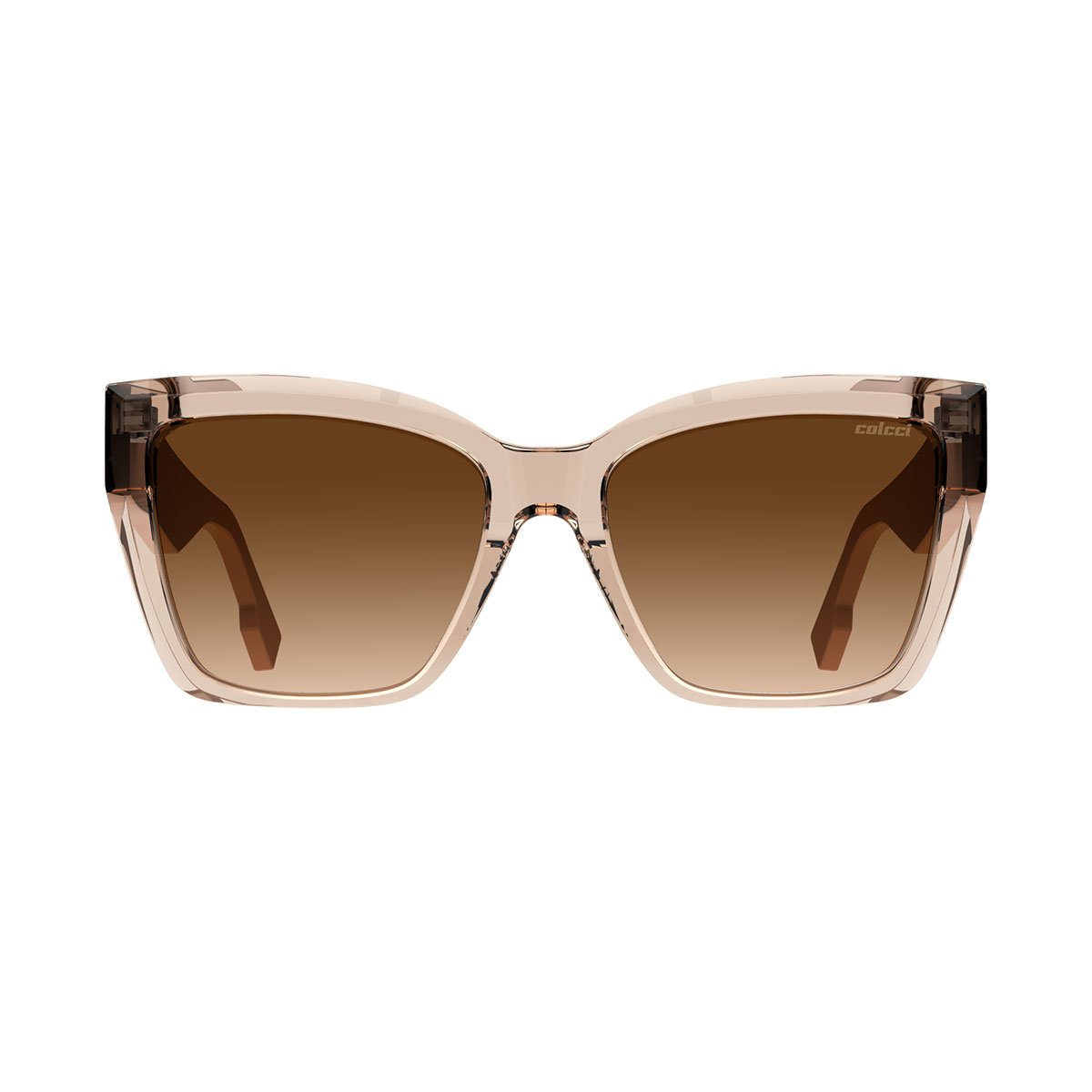 Oculos Solar Colcci Chiara C0253bb534 Rosa Translucido Lente Marrom Degrade Rosa 2