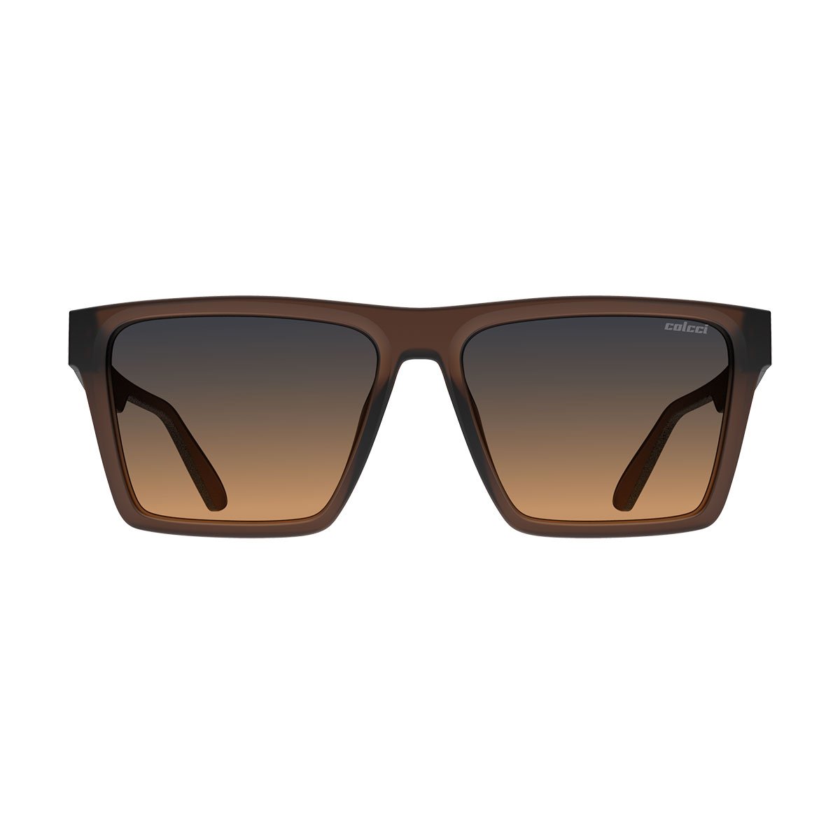 Oculos Solar Colcci Paul 2 C0265j2021 Marrom Fosco Lente Azul Degrade cat1 Marrom 2