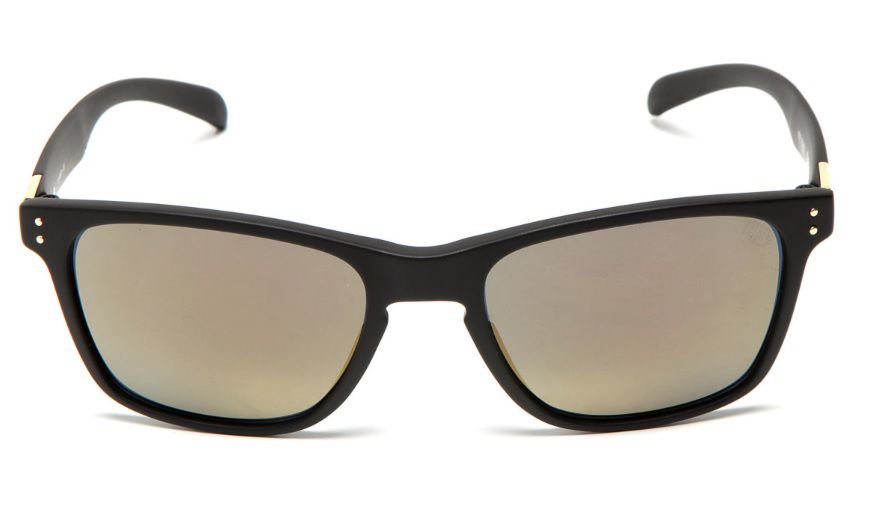 Oculos Solar Hb Gipps Ii 10100420243026 Preto Fosco Lente Dourada Espelhada Preto 2