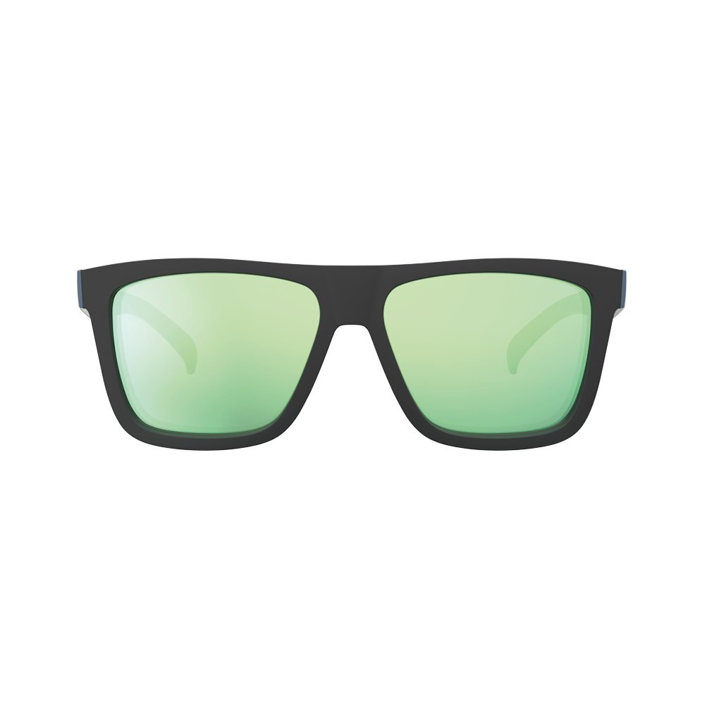 Oculos Solar Hb Amped 10105050254028 Preto Fosco Lente Verde Espelhada Polarizada Verde 2