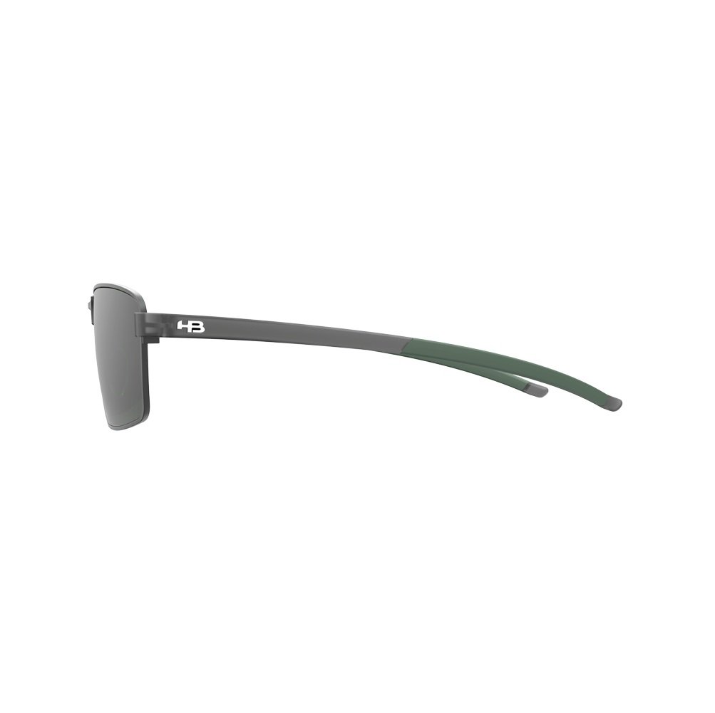 Oculos Solar Hb Cyclops 10105070766006 Grafite Fosco Lente Verde Preto 3