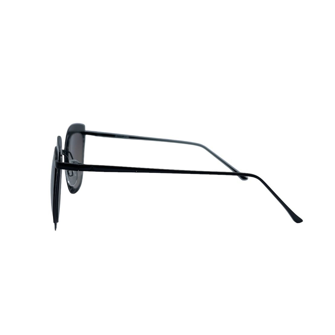 Oculos Solar Atitude At3188 09b Preto Fosco Lente Marrom Degrade Preto 3