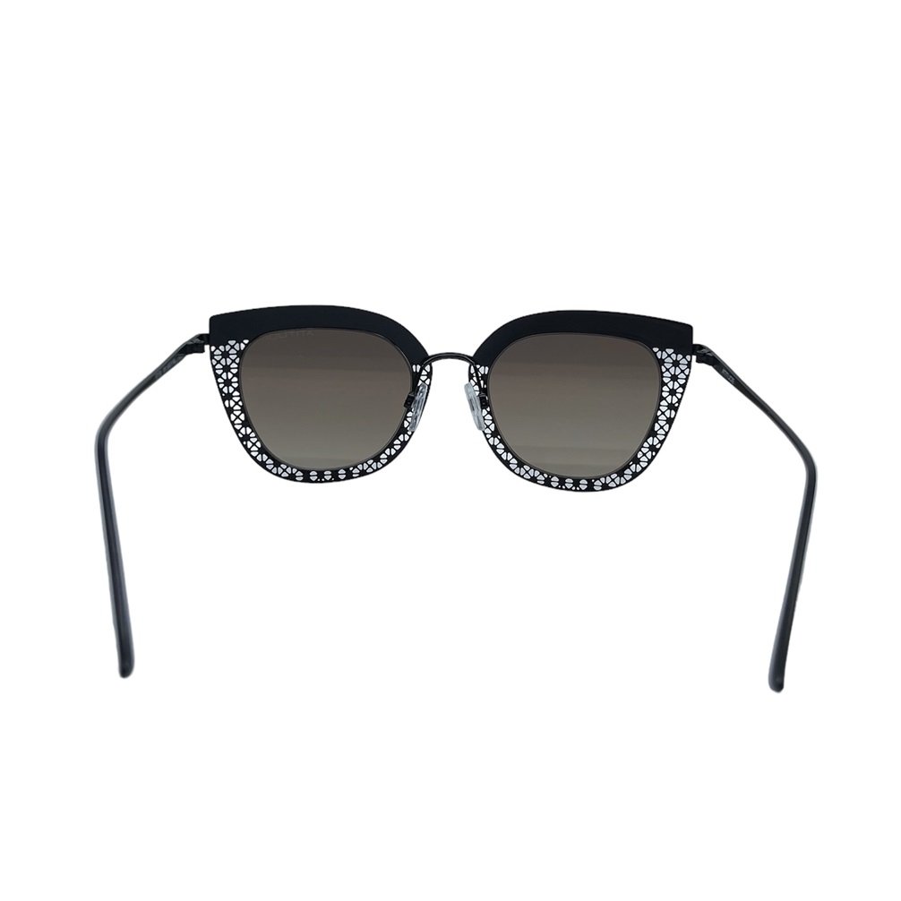 Oculos Solar Atitude At3188 09b Preto Fosco Lente Marrom Degrade Preto 4