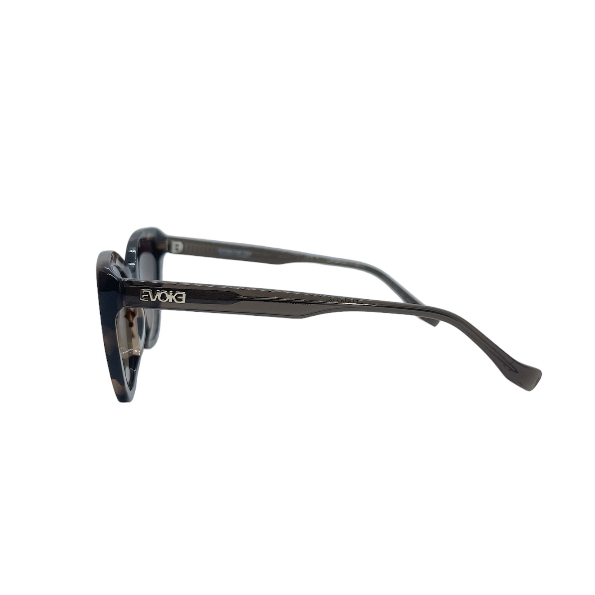 Oculos Solar Evoke For You Ds72 Brg21 Marrom Brilho Demi Lente Marrom Degrade Marrom 3