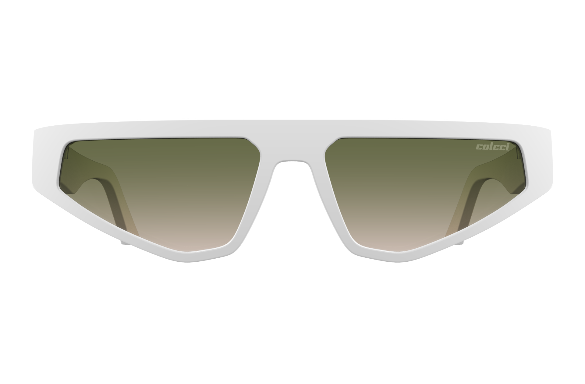 Oculos Solar Colcci Nis C0248b62a8 Branco Brilho Lente Verde Degrade Branco 3