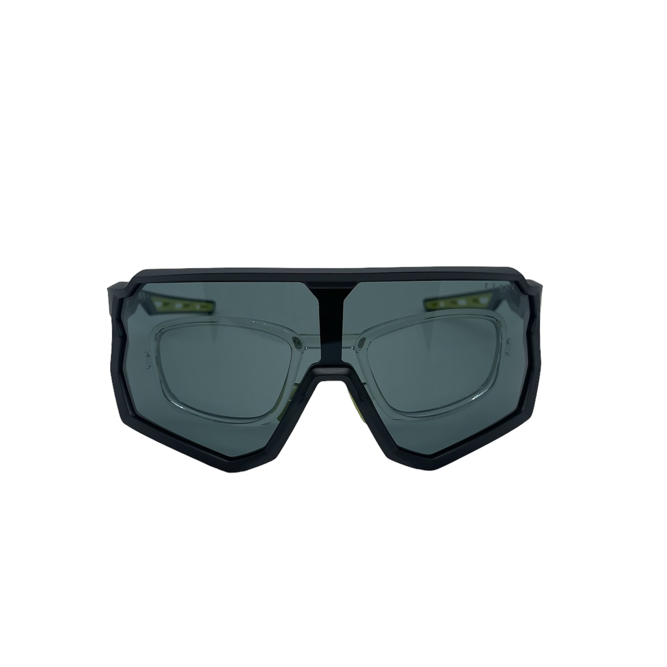Oculos Solar Evoke Evk 39 H11p Preto Fosco Lente Verde Polarizada Preto 2