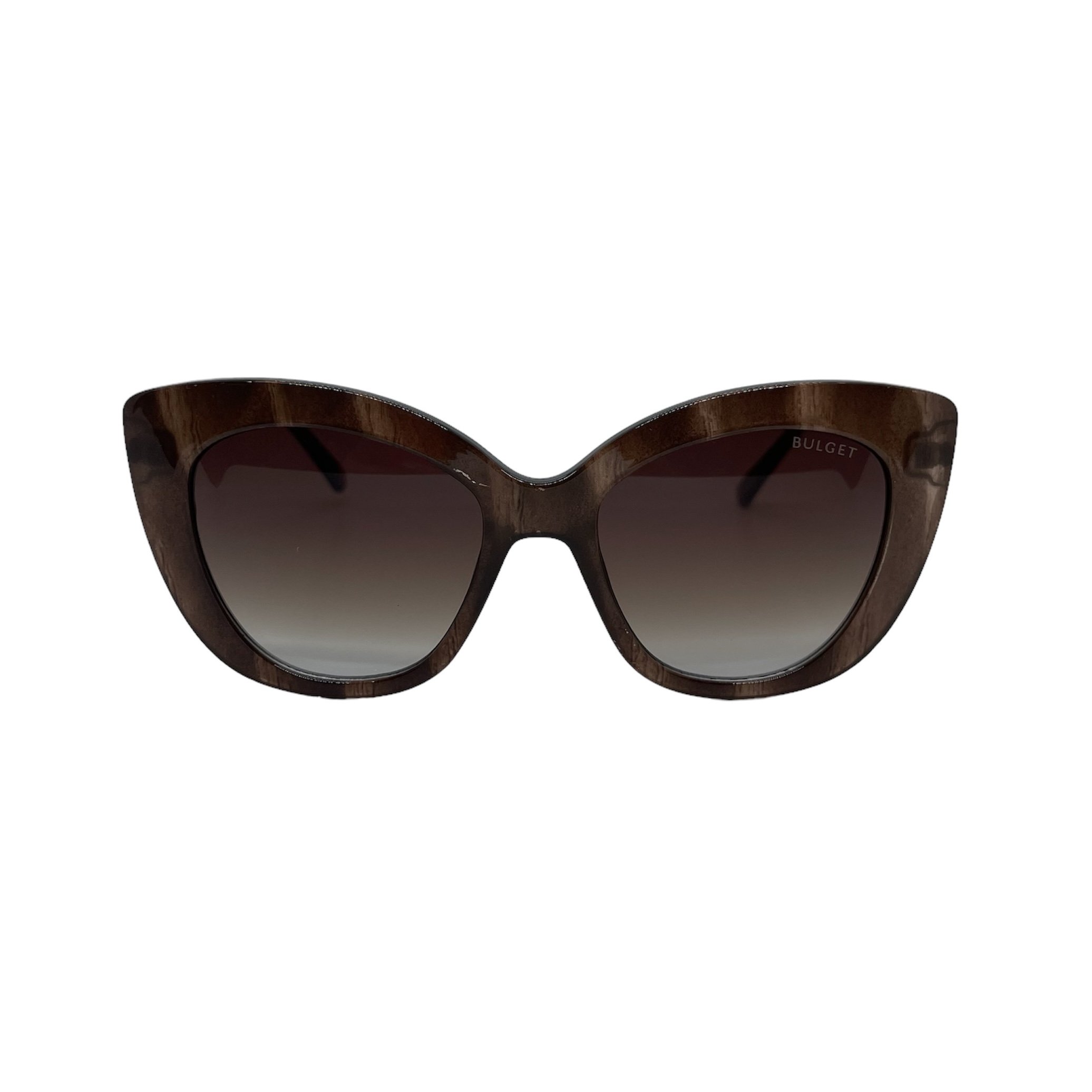 Oculos Solar Bulget Bg8095 G02 Marrom Brilho Lente Marrom Degrade Marrom 2