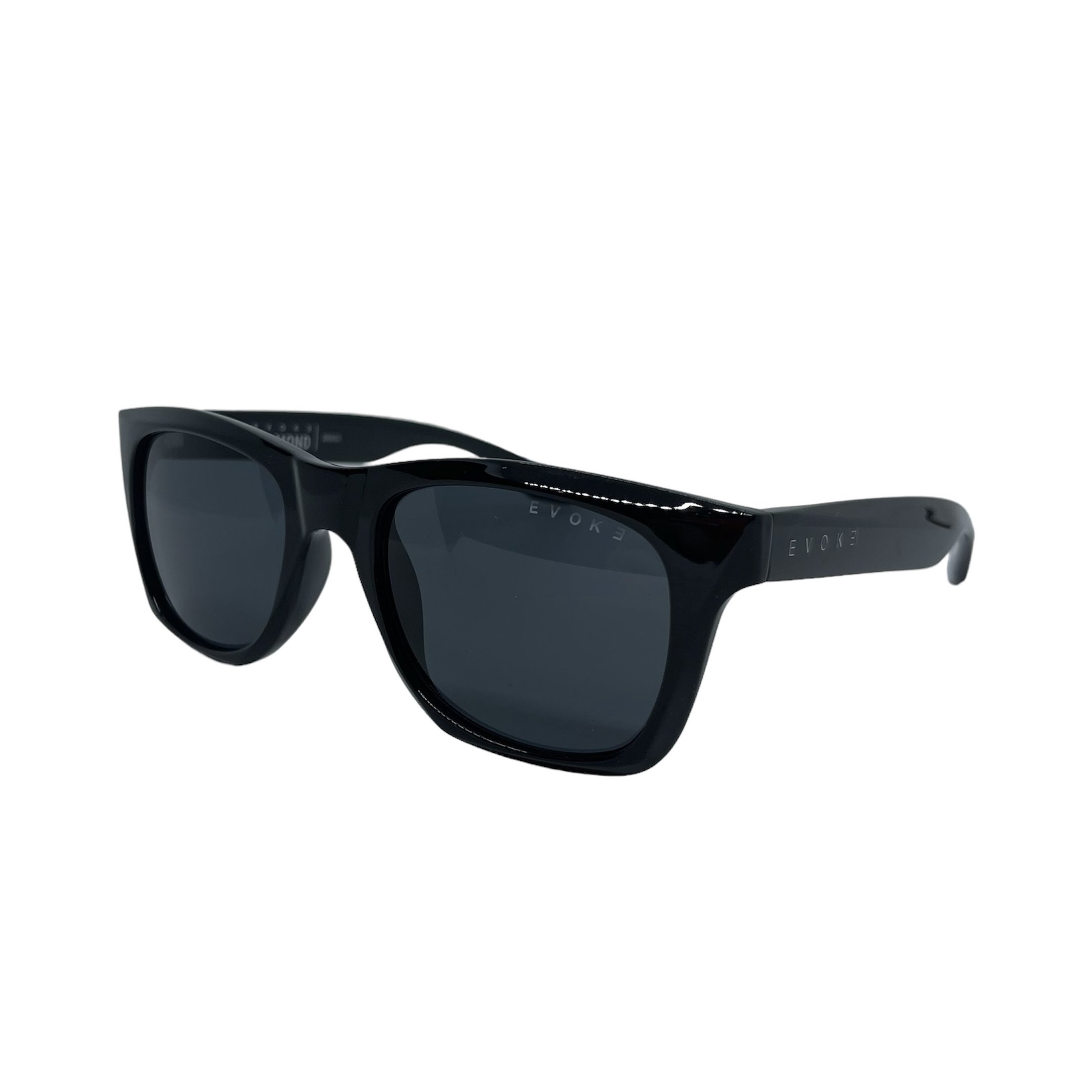 Oculos Solar Evoke New Diamond Bra01 Preto Brilho Lente Cinza