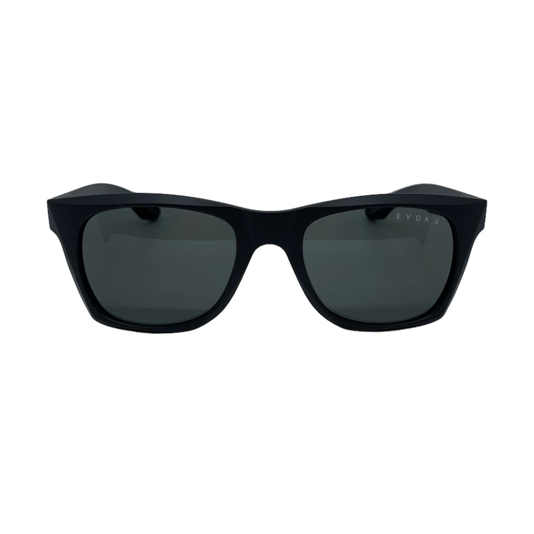 Oculos Solar Evoke New Diamond Brh11 Preto Fosco Lente Verde Preto 2