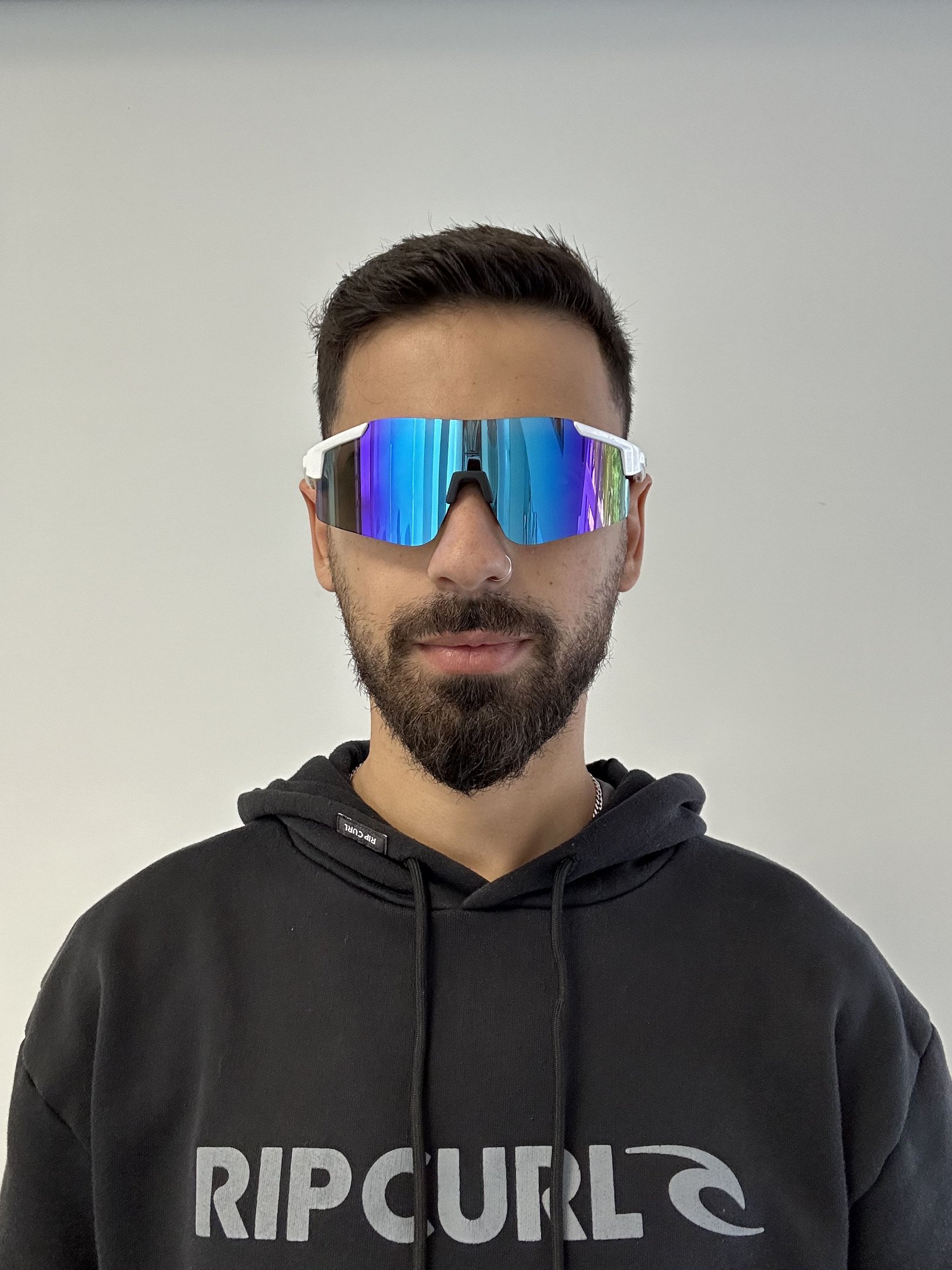 Oculos Solar Mormaii Grand Tour 3 M0180b6297 Branco Brilho Lente Azul Espelhada Branco 4