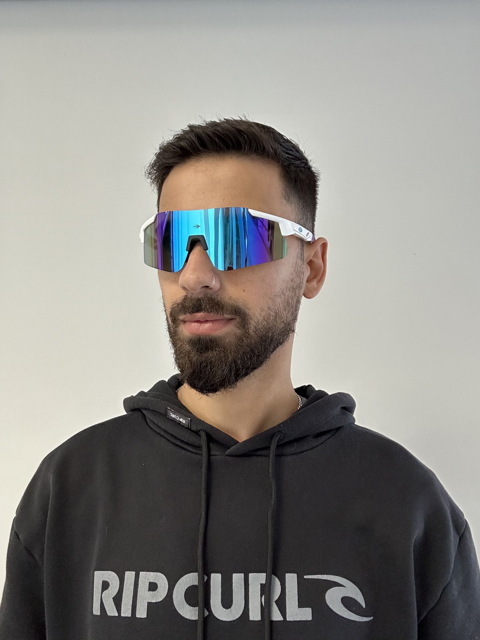 Oculos Solar Mormaii Grand Tour 3 M0180b6297 Branco Brilho Lente Azul Espelhada Branco 5