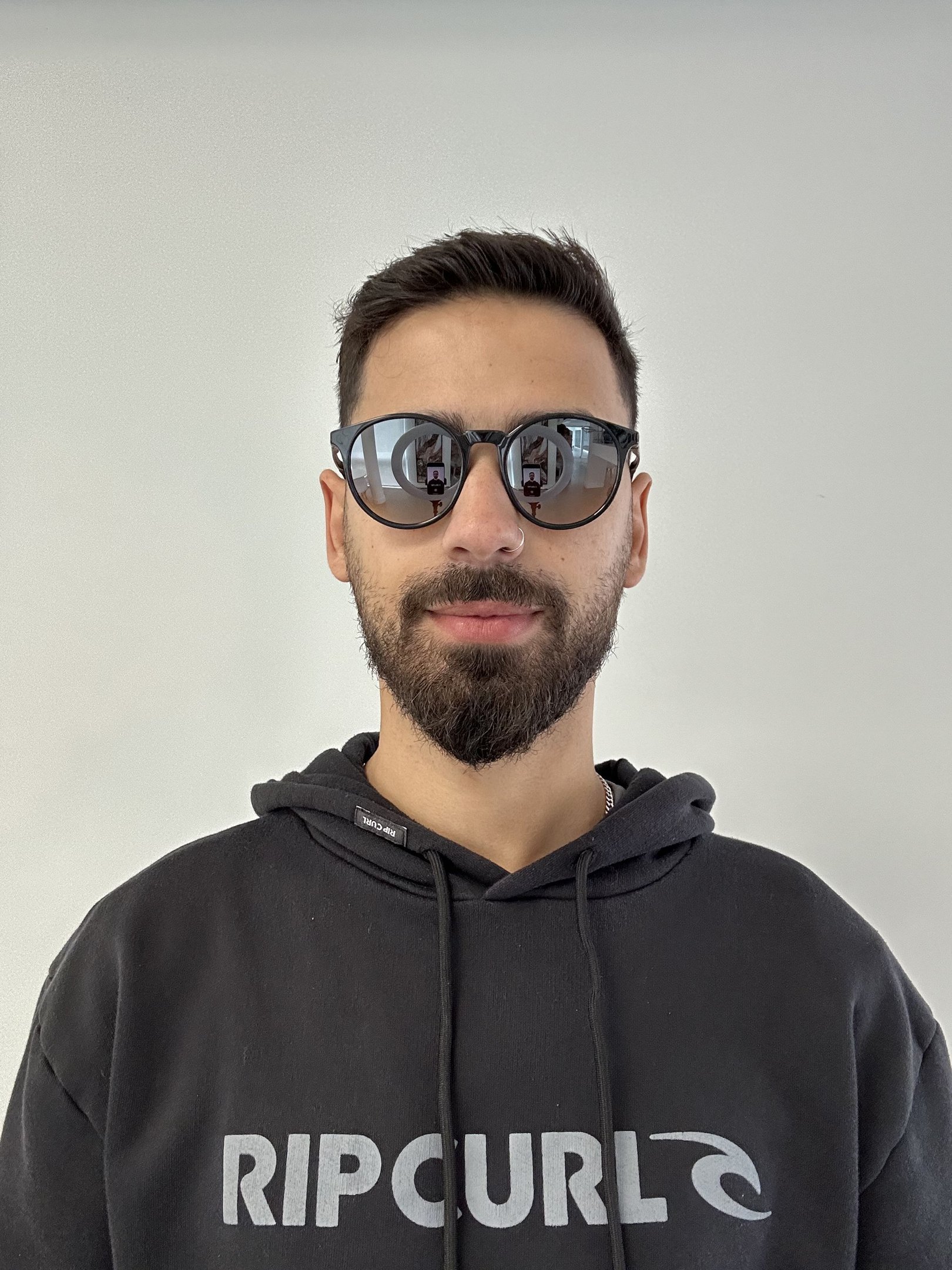 Oculos Solar Mormaii Cannes Sun M0179a4521 Preto Brilho Lente Azul Degrade Preto 4