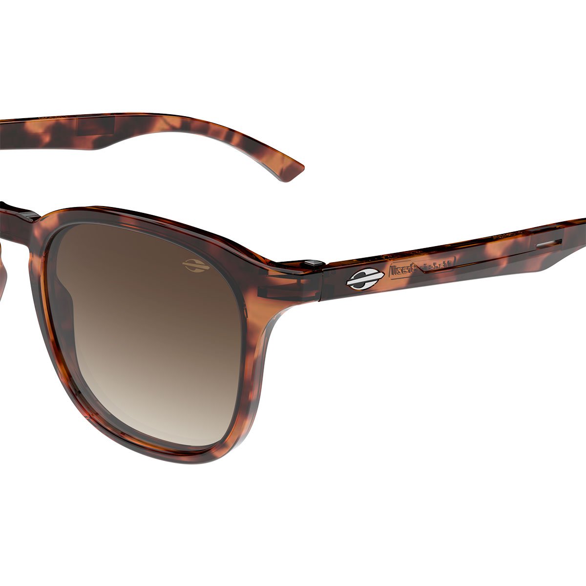 Oculos Solar Mormaii Vancouver Magnetic m0183f2134 Marrom Brilho Demi Lente Marrom Degrade Marrom 3