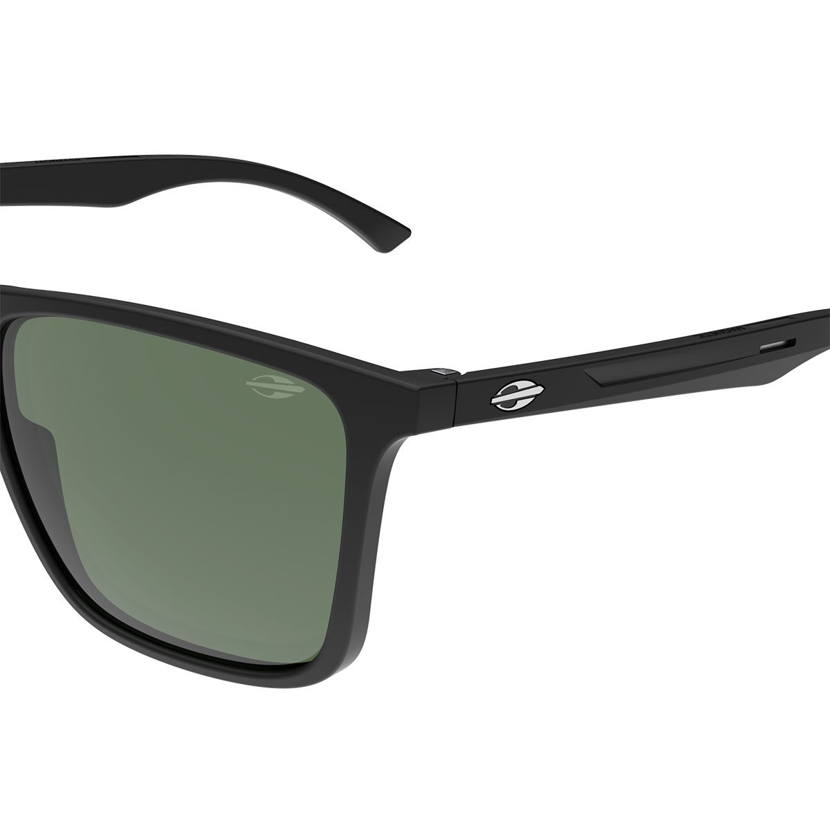 Oculos Solar Mormaii Hawaii Magnetic M0181a1471 Preto Fosco Lente Verde Preto 3