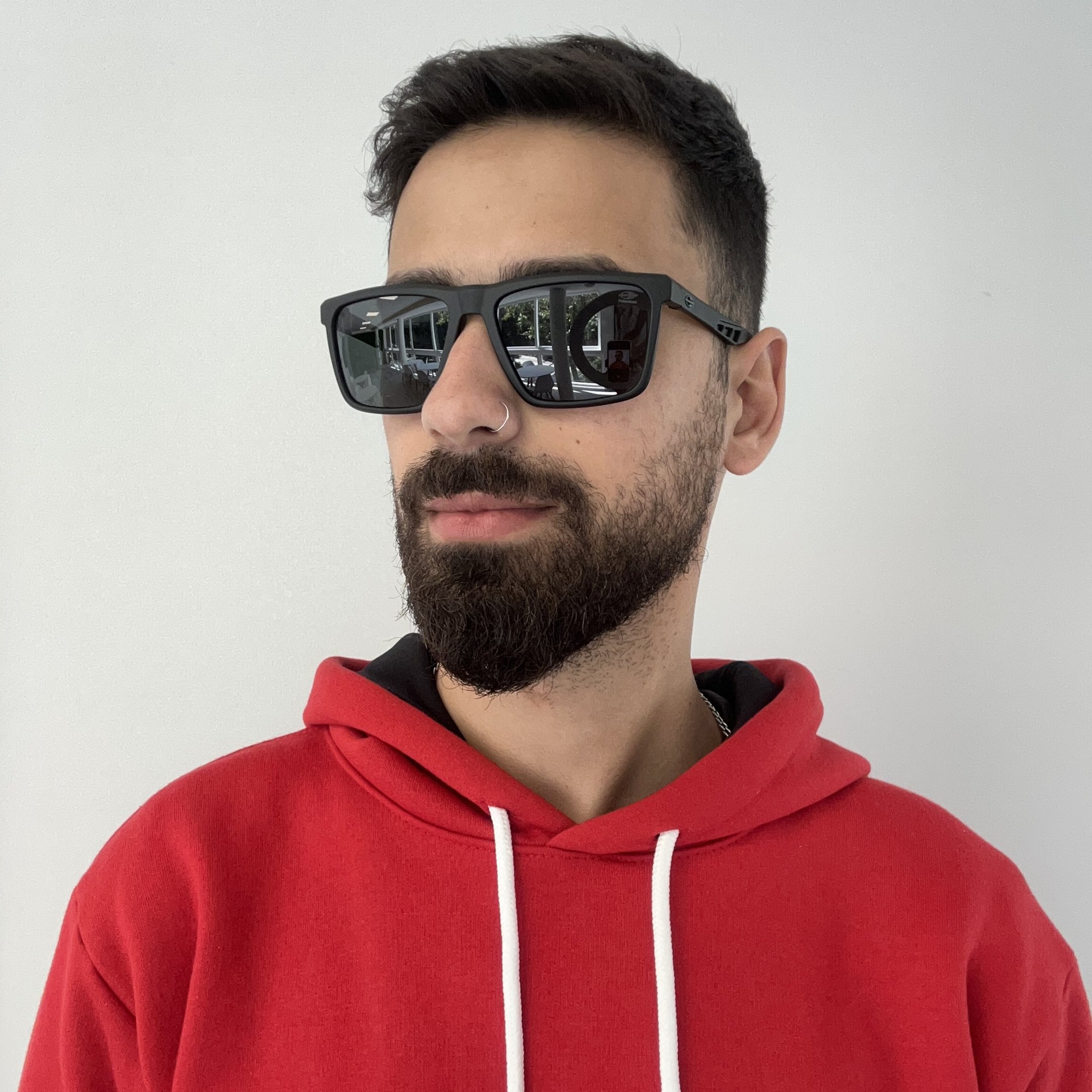 Oculos Solar Mormaii Madri M0095a1403 Preto Fosco Lente Cinza Polarizada Preto 6